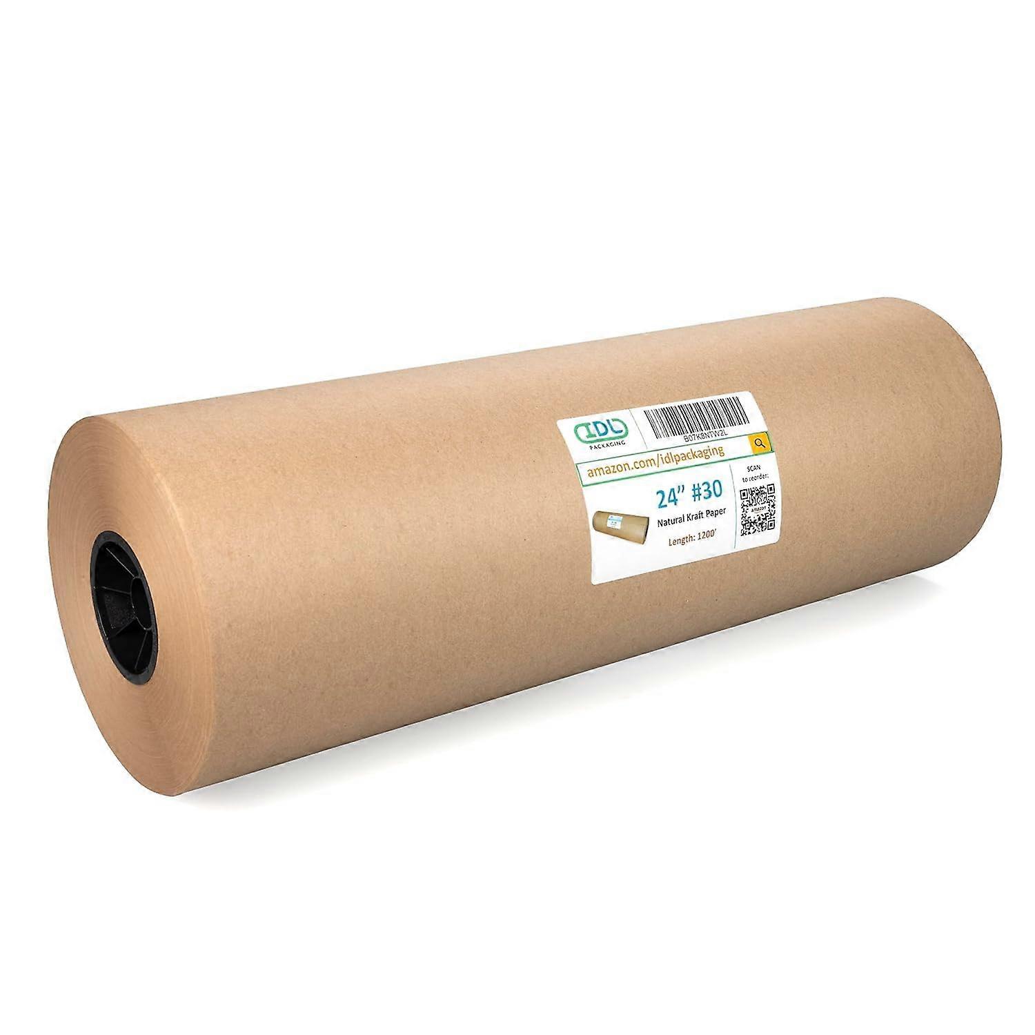 Made Large Brown Kraft Paper Roll 30lb Natural Kraft Wrapping Paper