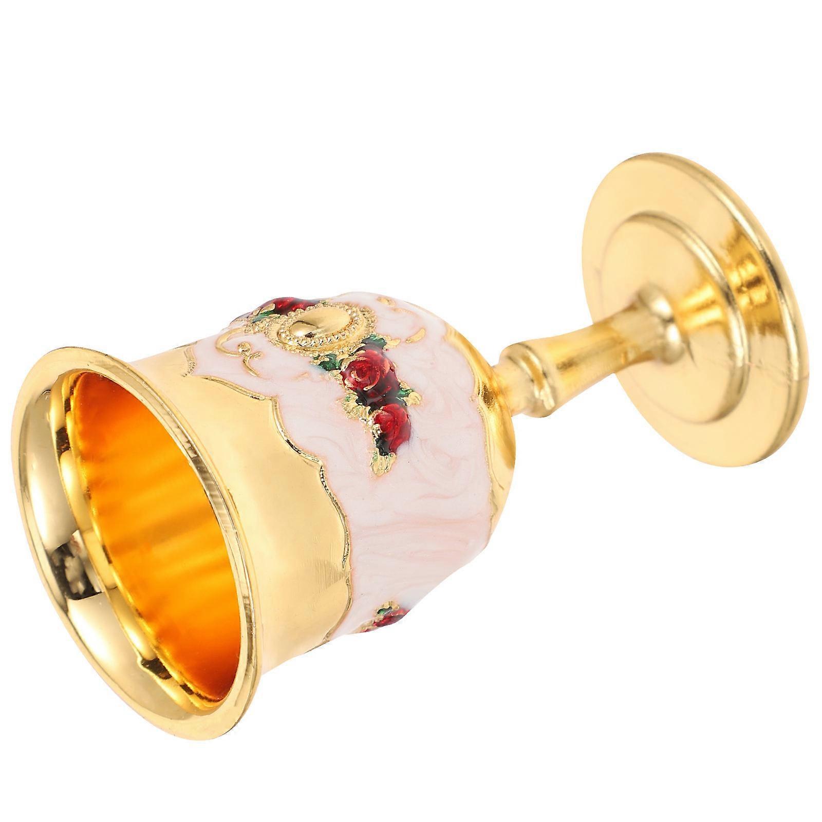 Premium Alloy Goblet with Attractive Inlay Suitable for Indoor and Outdoor Fun