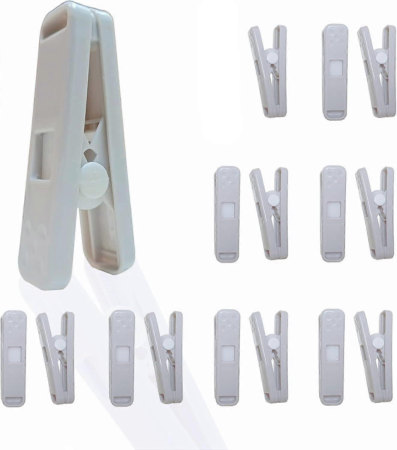 16pack Plastic Clothespins Laundry Clothes Pins, Hanger Clip, Windproof
