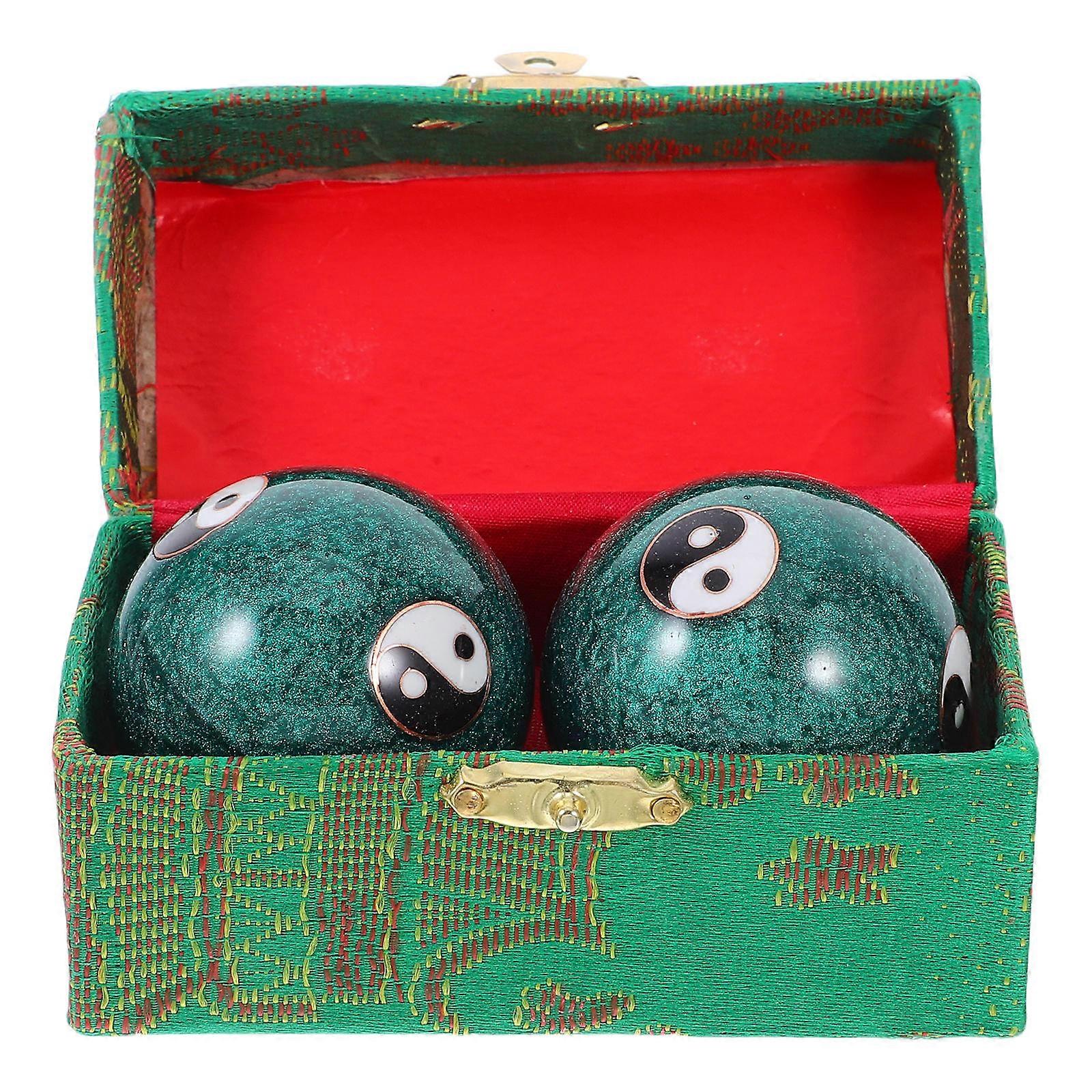 Durable Chinese Massage Balls with Practical Functionality for Hand and Wrist Care