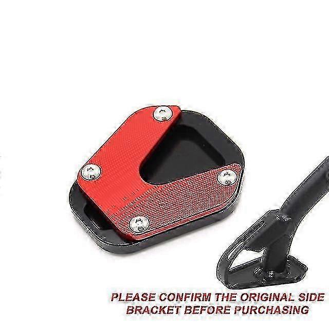 Benelli TRK702 TRK 702 X 2022-2023 Motorrad CNC Ständer Fußverlängerungsplatte - Rot