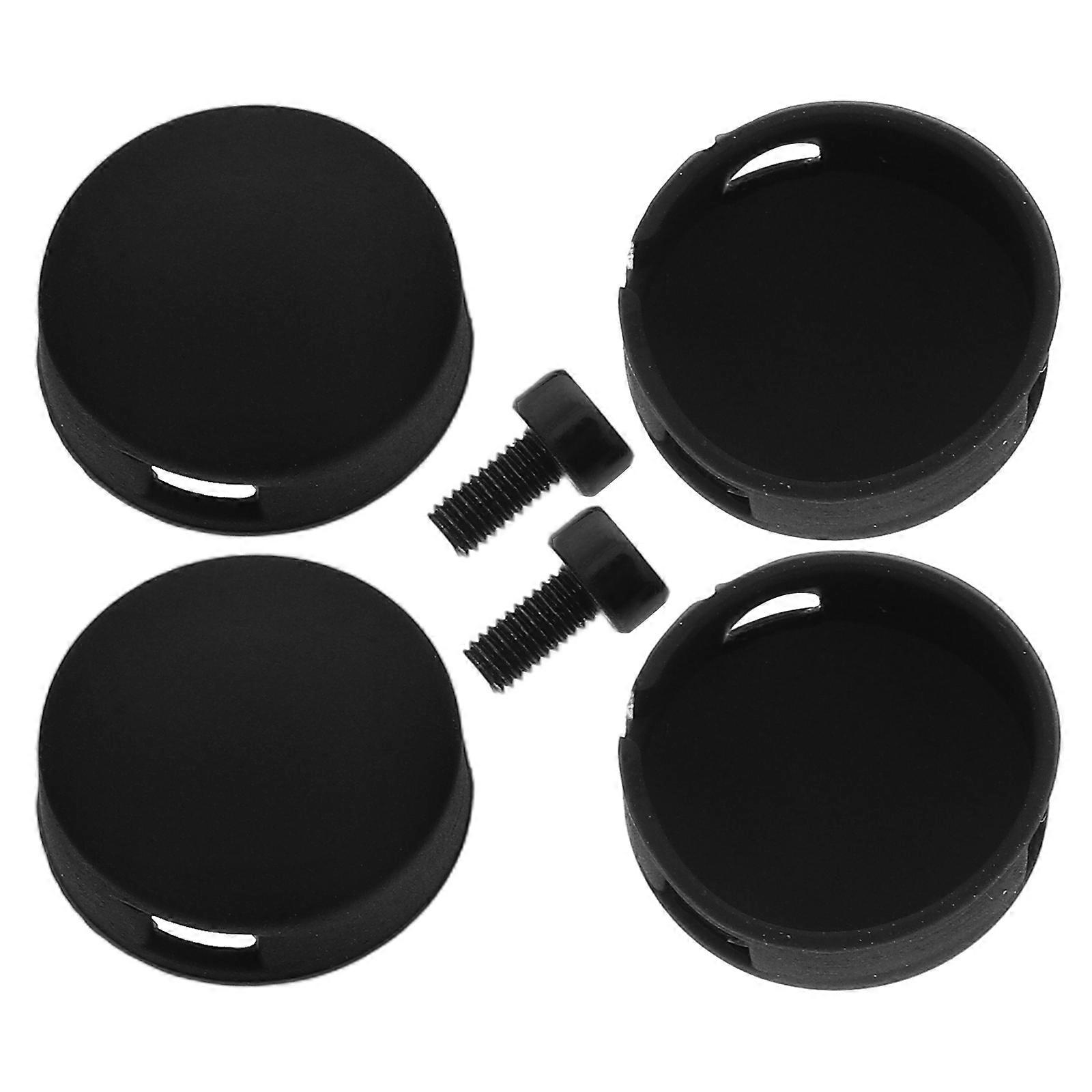 Sturdy Push Button Doorbell Replacement For Home Use 1.90X1.90X0.80CM Black Color Durability 1 Set