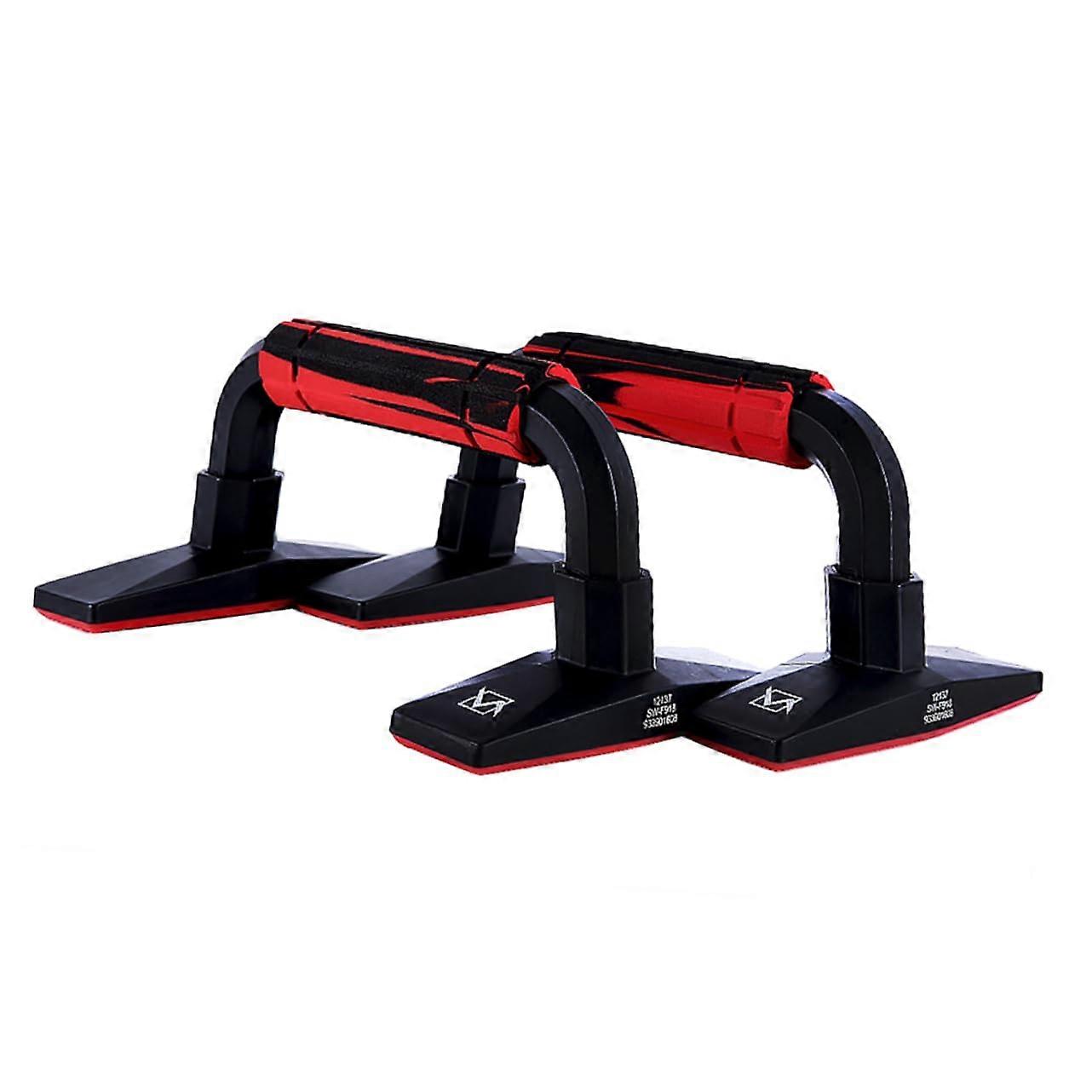 1 Pair Push Up Bar Weight Lifting Straps Sit Up Training Equipment Gym Triceps Training Barbell Pad Hip Thrust Stepper Wheel Handle Stronger
