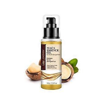 Olio per capelli marocchino nutriente a lunga durata per capelli secchi e crespi, olio di essenza di maca, olio per capelli marocchino, olio di argan marocchino per capelli secchi e danneggiati