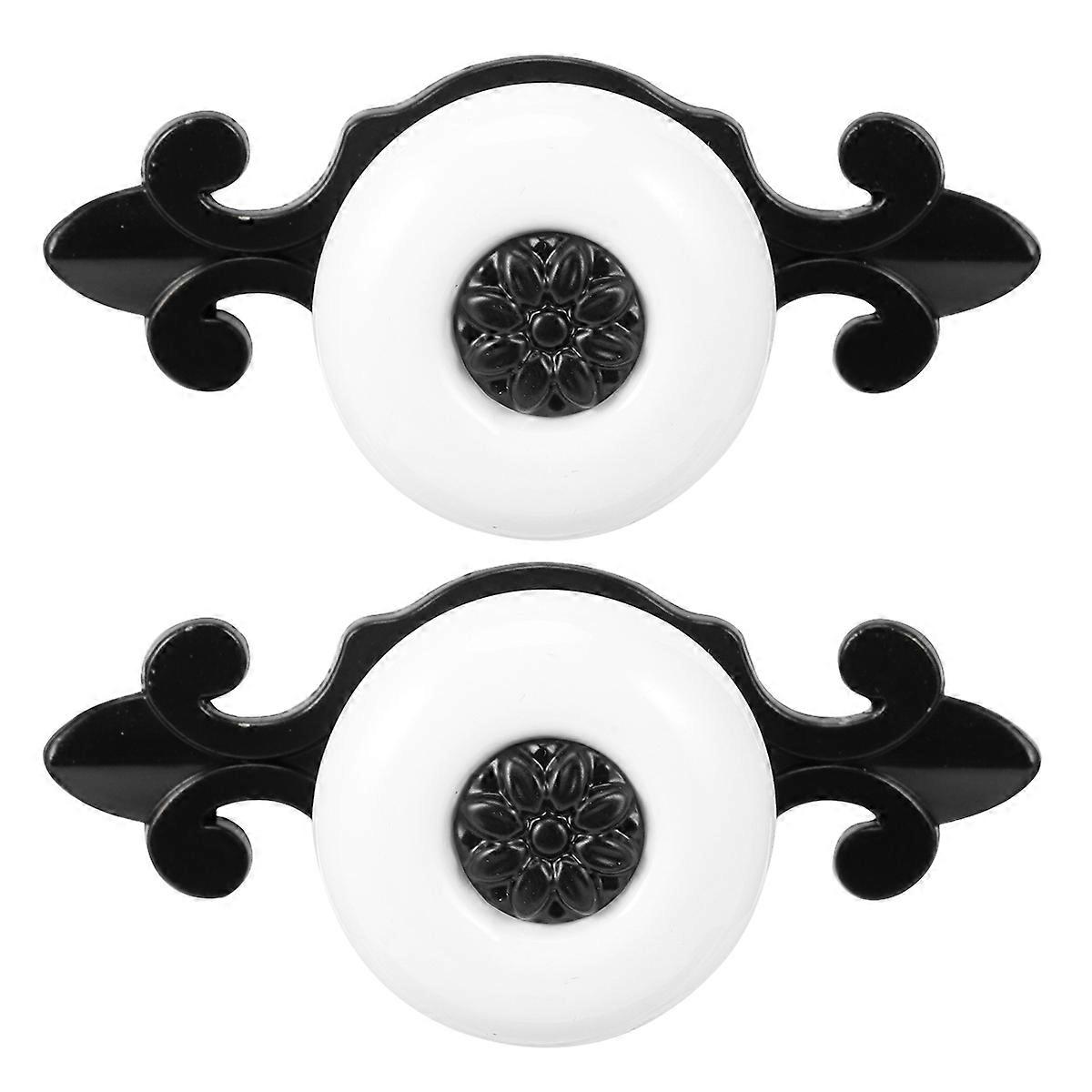 Antique Pull Handles Zinc Alloy Furniture Knobs Office Cabinet Hardware 7.50x3.00x2.50CM 2Set