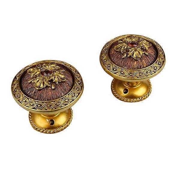 Resin Curtain Tieback Hook Cat Eye Style Golden Decorative Drapery Holdbacks For Homeowners 1Pair