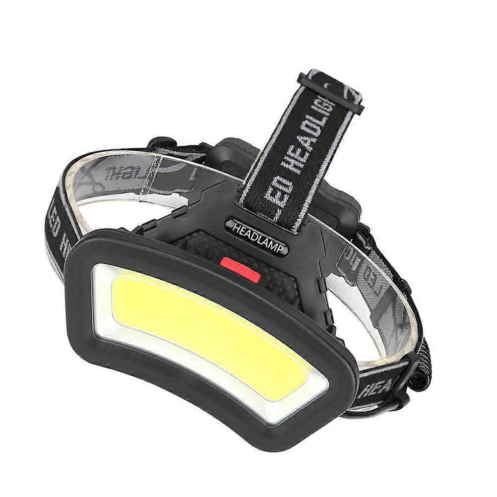 Rechargeable LED Headlamp Multi Use Outdoor Light for Camping Hiking Fishing Durable Lightweight Design Black