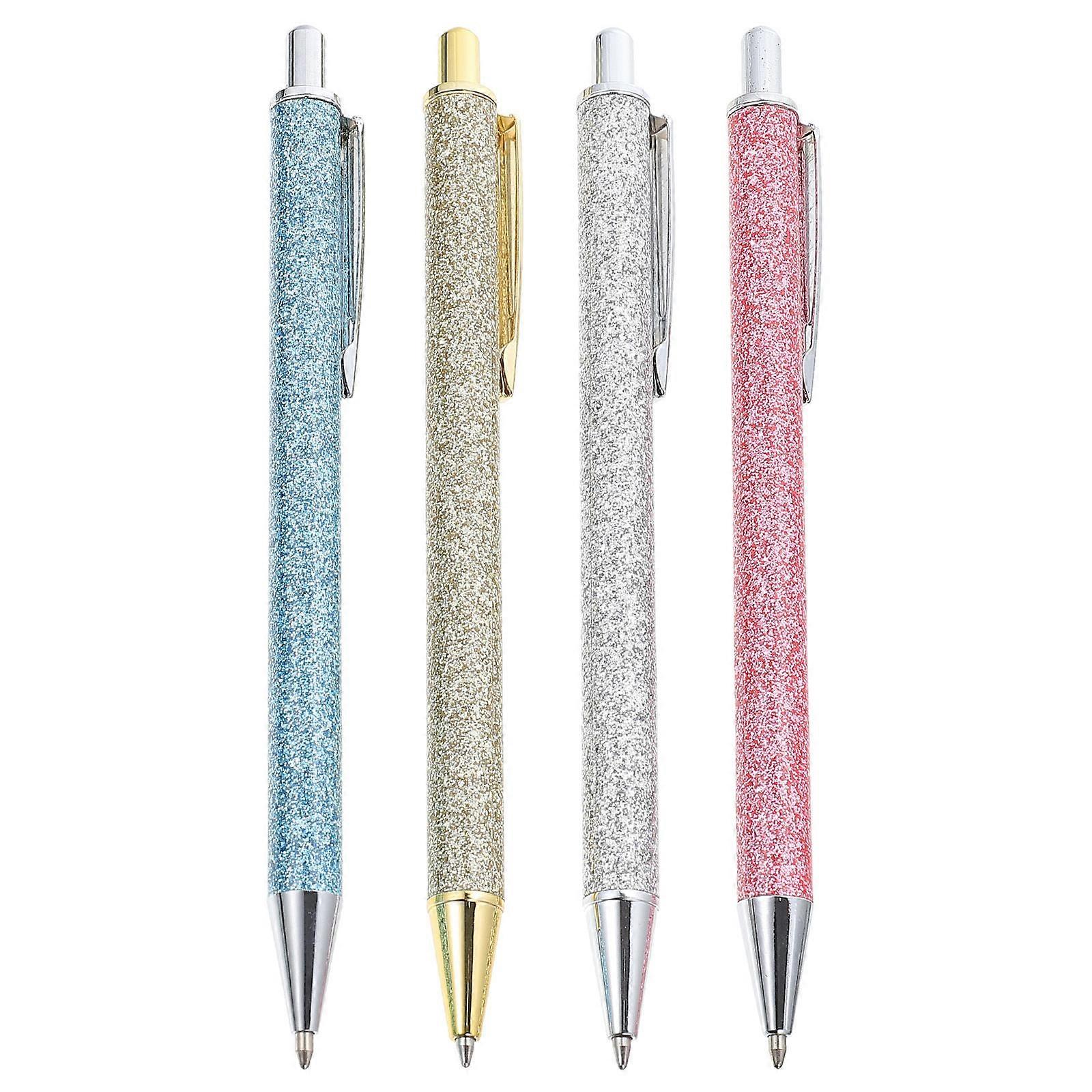 Metal Writing Pen Ballpoint Pen Set Work Family 4Pcs