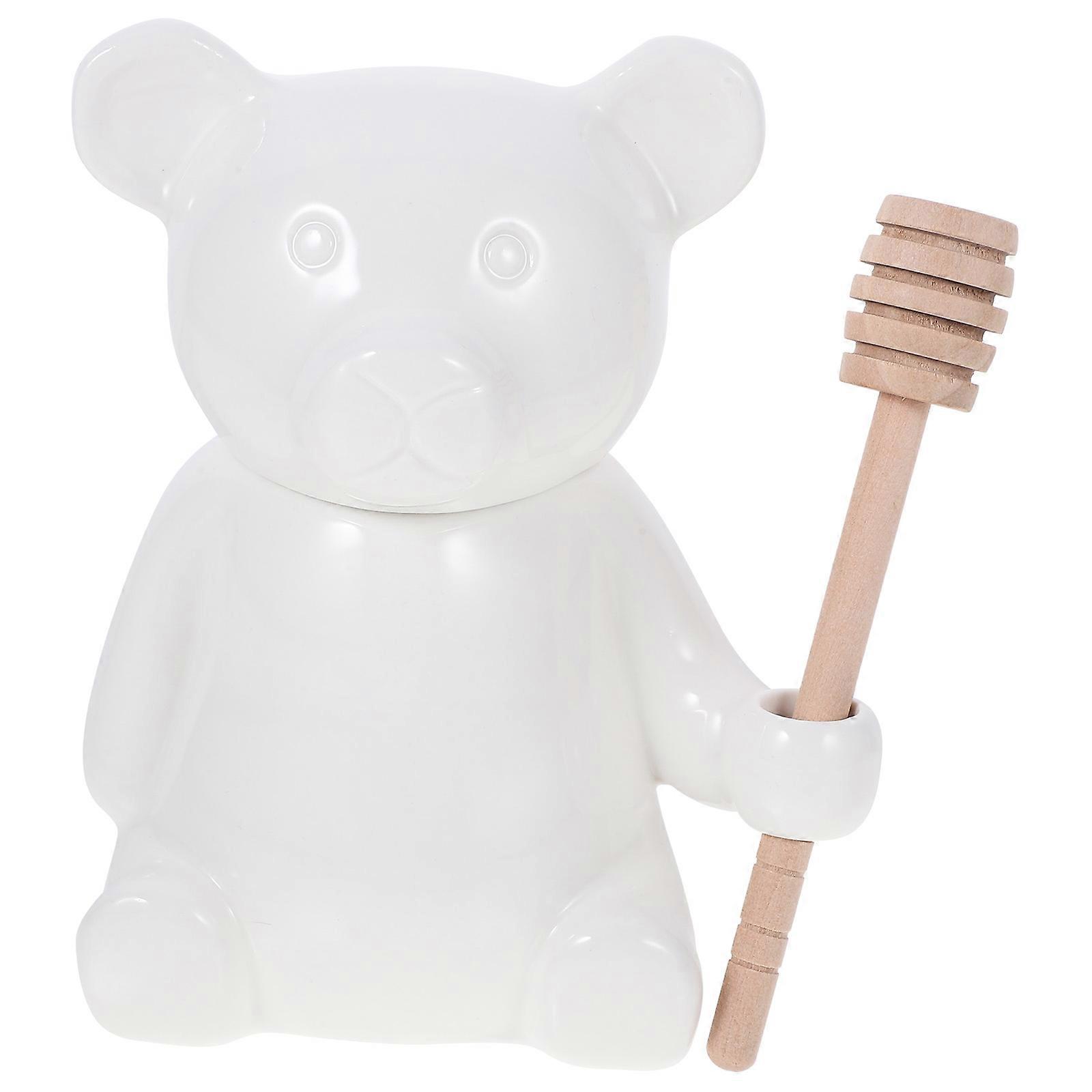 Cute With Lid For Household Users 14.8X12.5X8.2CM Storage for Syrup and Drinks 1Set