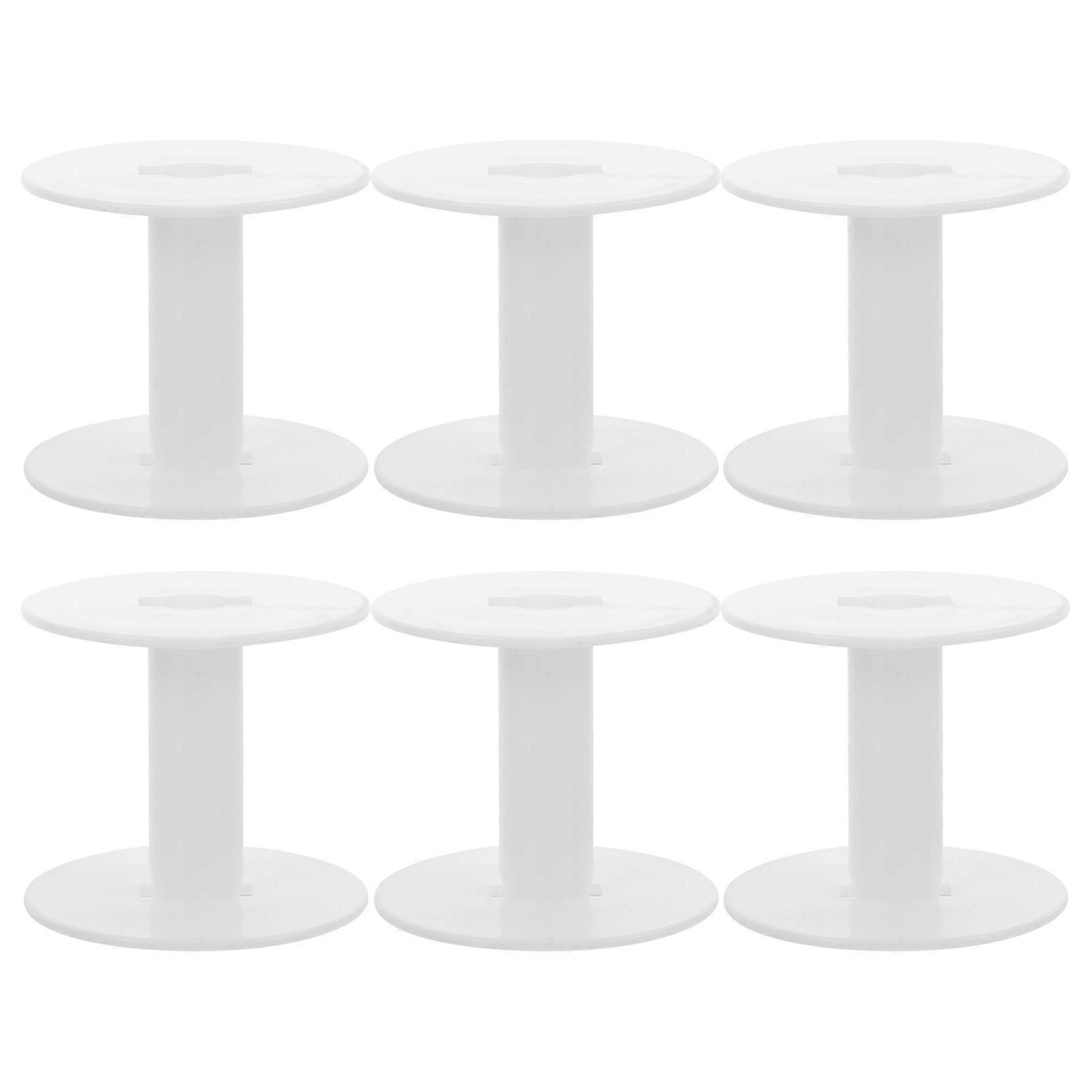 6pcs Replaceable Bobbins Sewing Bobbins Portable Thread Bobbins Thread Supply