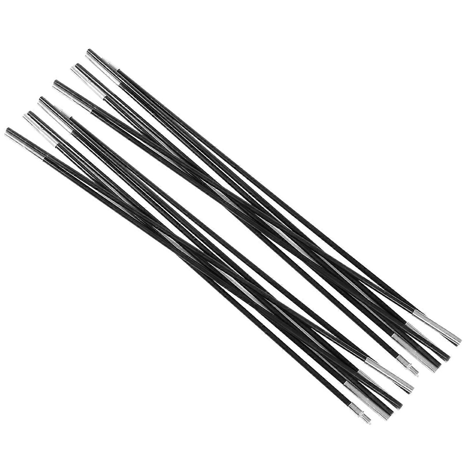 Tent Poles, 3.96 m, Fibreglass Replacement Tent Poles, Adjustable Universal Tent Poles, Fibreglass Awning Frame Kit, for Outdoor Camping Support