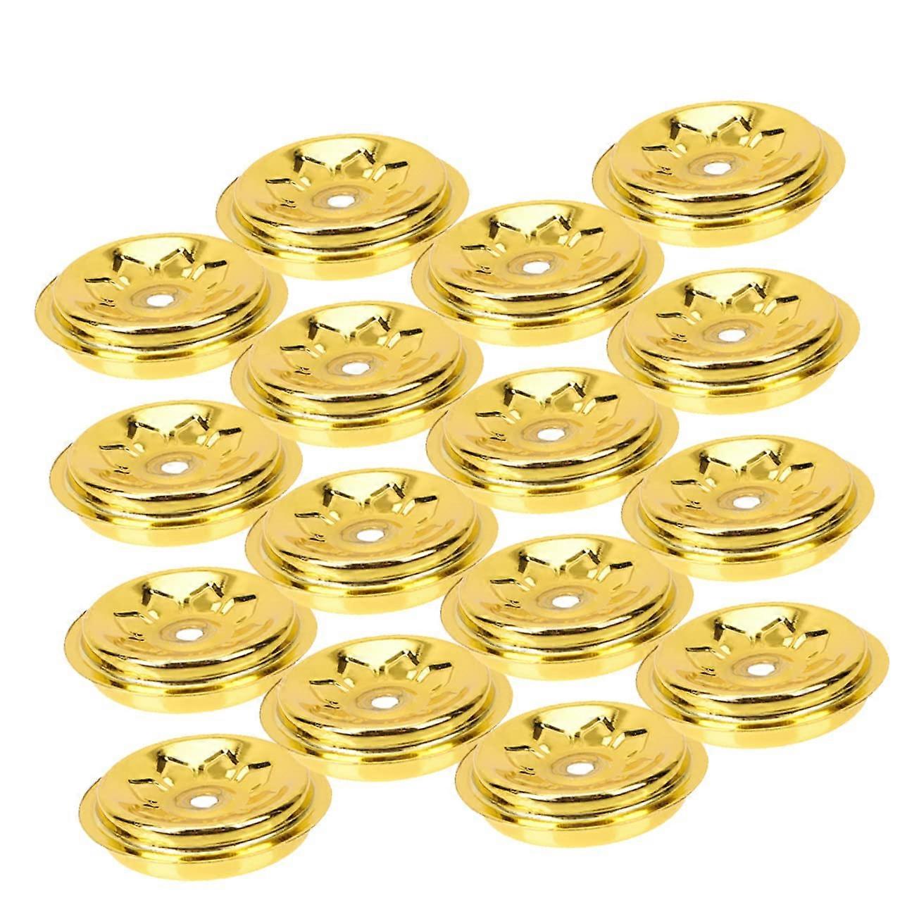 Butter Lamp Oil Float Candlestick Soy Wick Attachment Clip Pack of 16