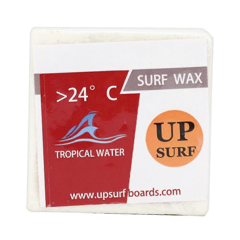 UPSURF Square Transparent Milk White Surfing Professional Surfboard Anti slip Wax Surf Tool Accessories(Tropical Wax )