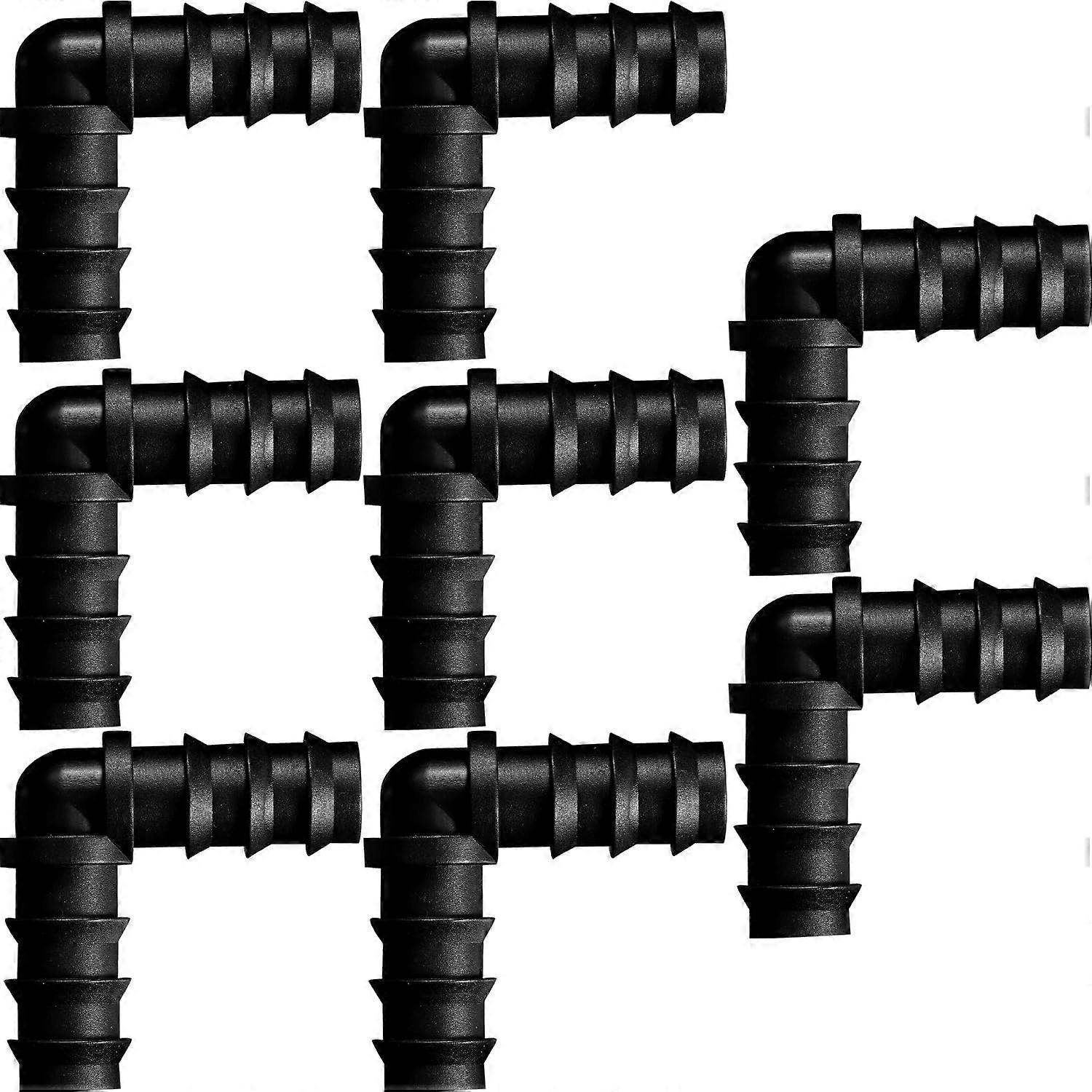 Rörkopplingar för 16mm bevattningssystem armbåge (8st) (AAA)