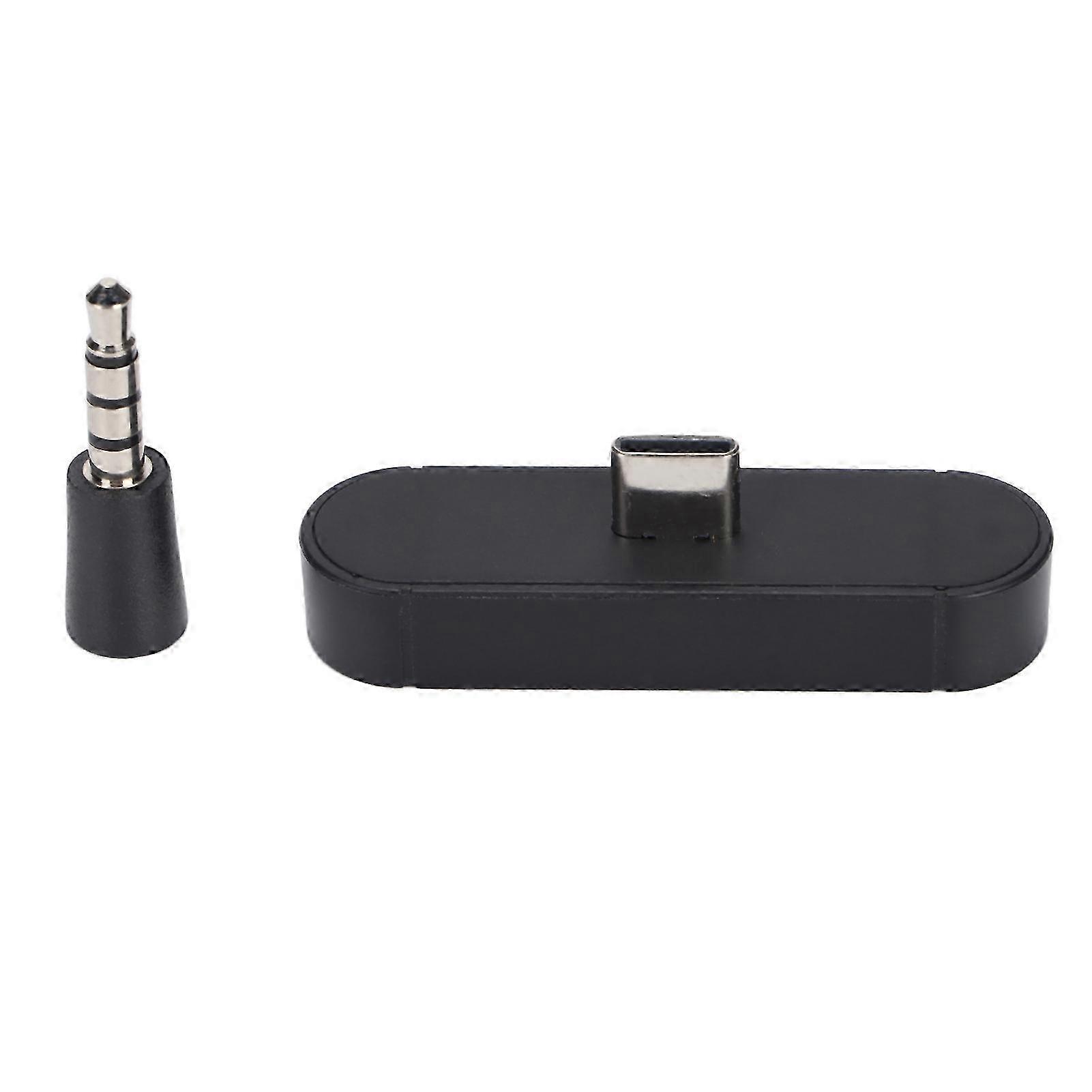 Wireless Type C Audio Adapter Transmitter with Microphone for PC and Switch