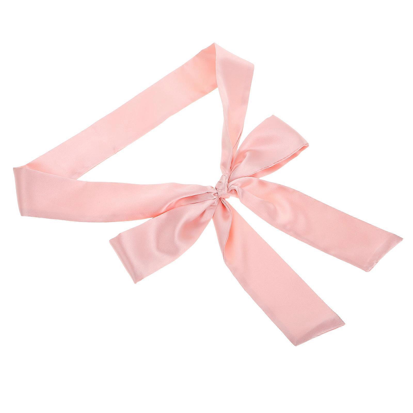 Bridal Belts For Wedding Dress Ribbon Waist Belt Women Sash Belt Pink Adjustable Tie Bow Decoration 1Pcs