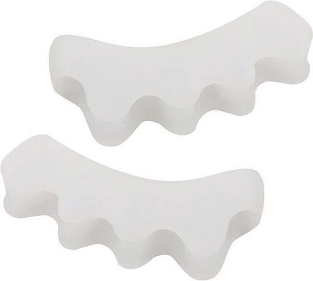 Silicone Toe Spacer 2 Pieces, Bullet Shaped