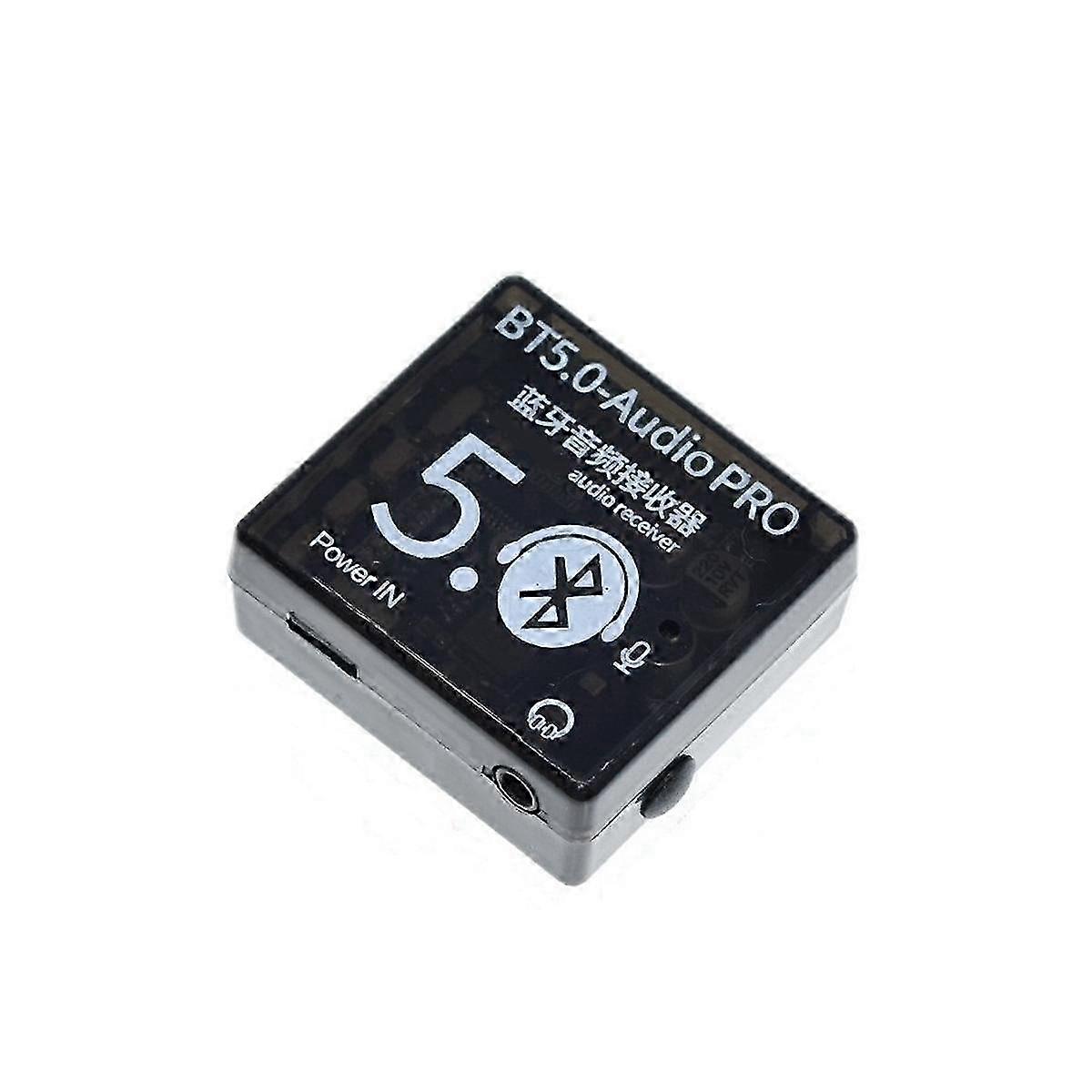 Bluetooth 5.0 Receiver Board MP3 Decoder Lossless Car Speaker Audio Amplifier with Case 3.7