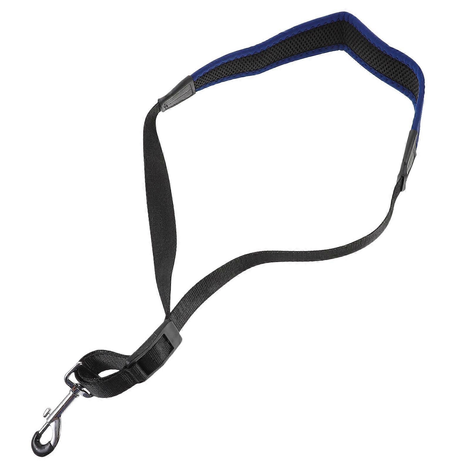 Adjustable Saxophone Neck Strap with Durable Metal Hook for Alto and Tenor – Soft Fit Shoulder Harness for Secure Attachment, Musician Belt