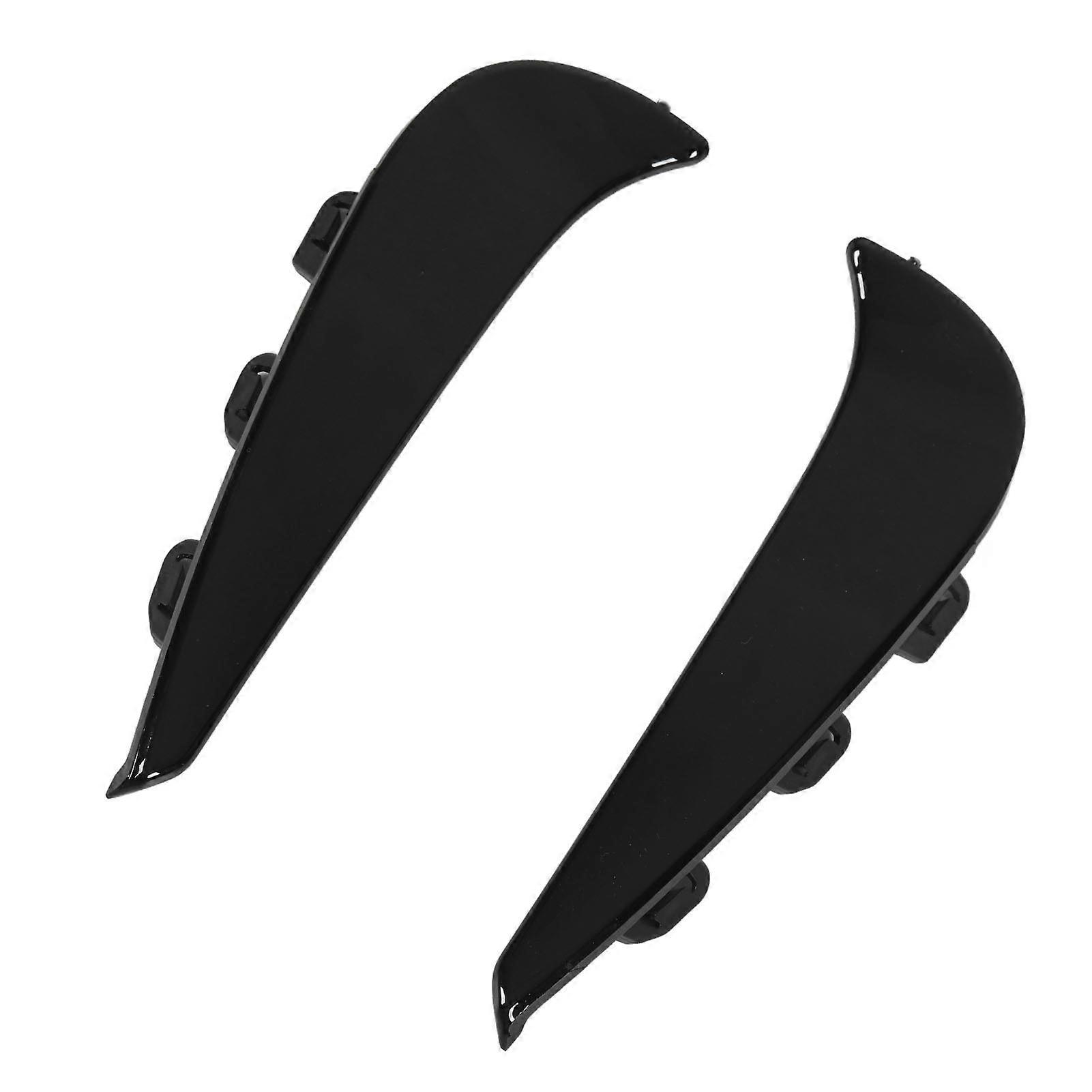 Gloss Black Front Bumper Fog Grille Ari Vent Cover Trims 206 885 2902 Replacement for Benz C‑Class W206 S206 AMG Line 2022+ 