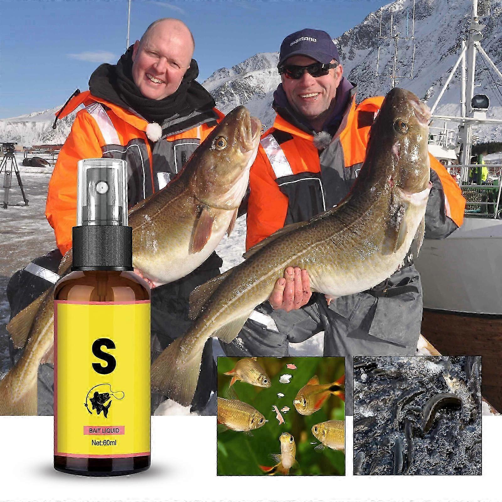 Natürlicher Köderduft Fischlockstoffe für Köder, Angellockstoffe, Fischköderzusatz-Spray, hochkonzentrierter Fischköderlockstoff verbessern