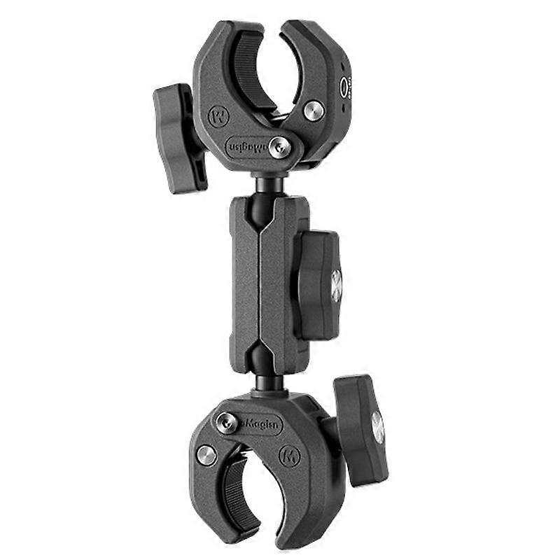 Pour Insta360, DJI, caméras GoPro Bras en métal Collier de serrage Support de pince de cyclisme HM10