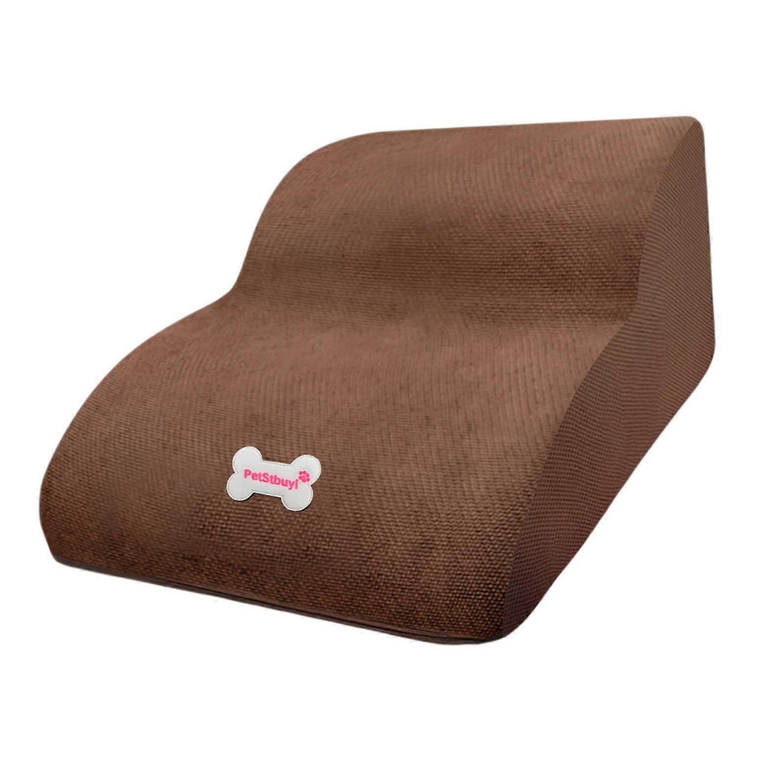 Pet Stair For Small Dogs And Cats - Portable Ramp Stair Made Of Durable Material For Climbing Onto Couch And Bunk Bed