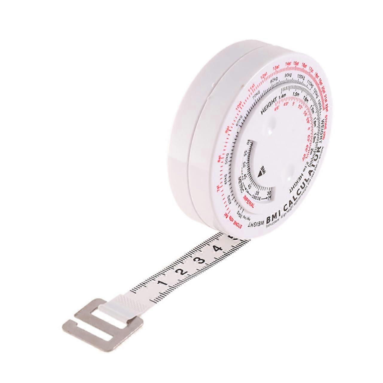 Fat Brake Caliper Body Fat Measure Tool - Fitness Tracker Measuring Tape for BMI, Fabric, and Clothing Measurement