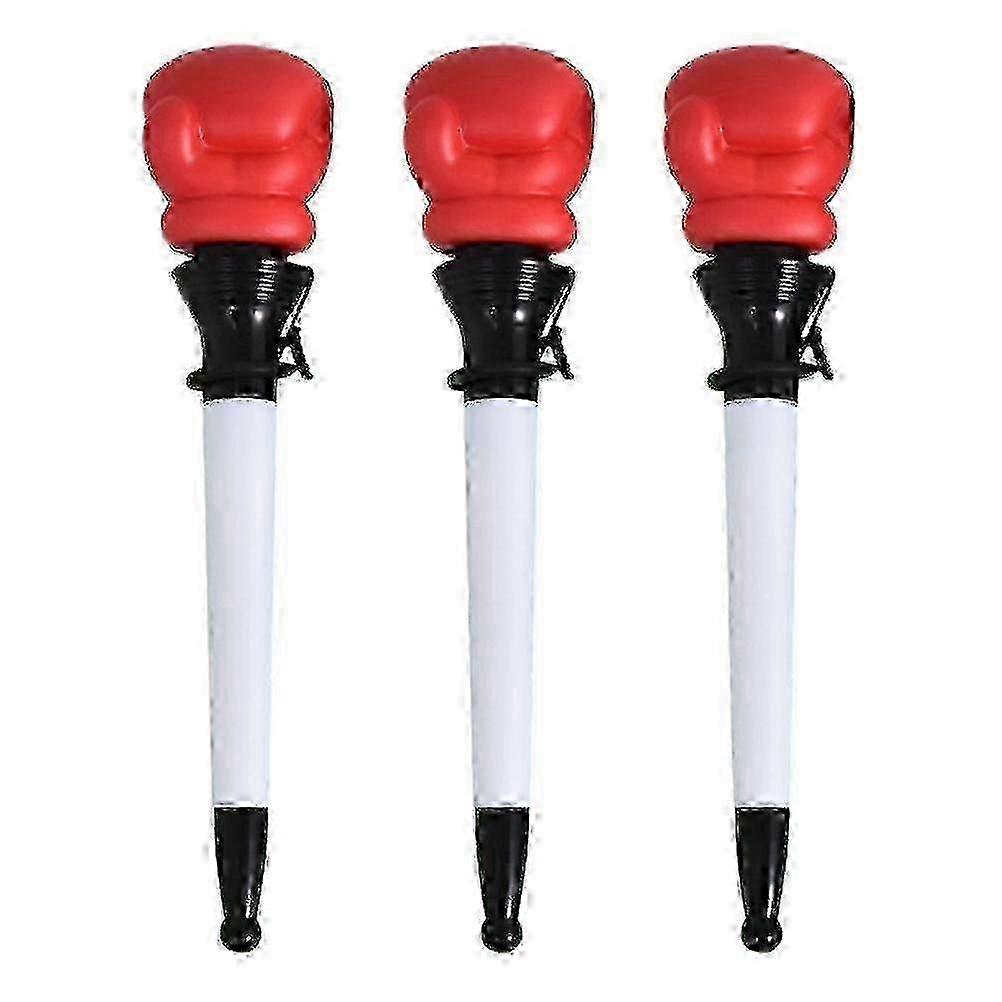 3pcs Convenient Ink Pens Portable Fun Multi-function Decompression Pens