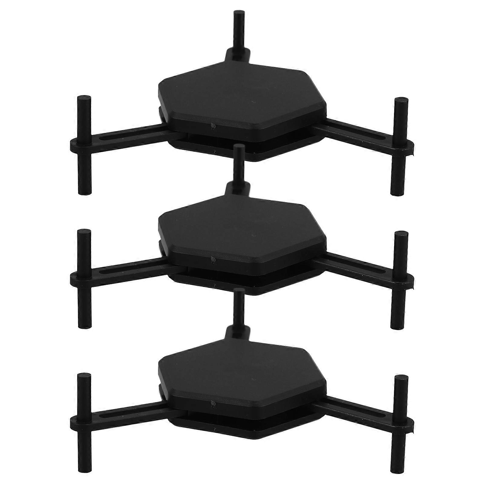 Stacking Cup Storage Rack Plastic Material For Kitchen Organization Space-saving 3Pcs