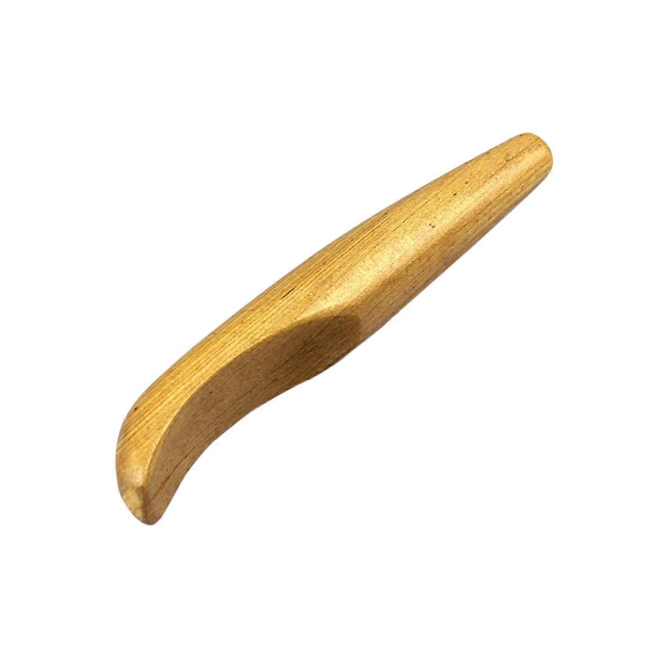 Camphor Wood Scraper Plate For Reflexology, Reinforced Bar, Face Massager, Home Or Spa Use, Relaxation And Regeneration