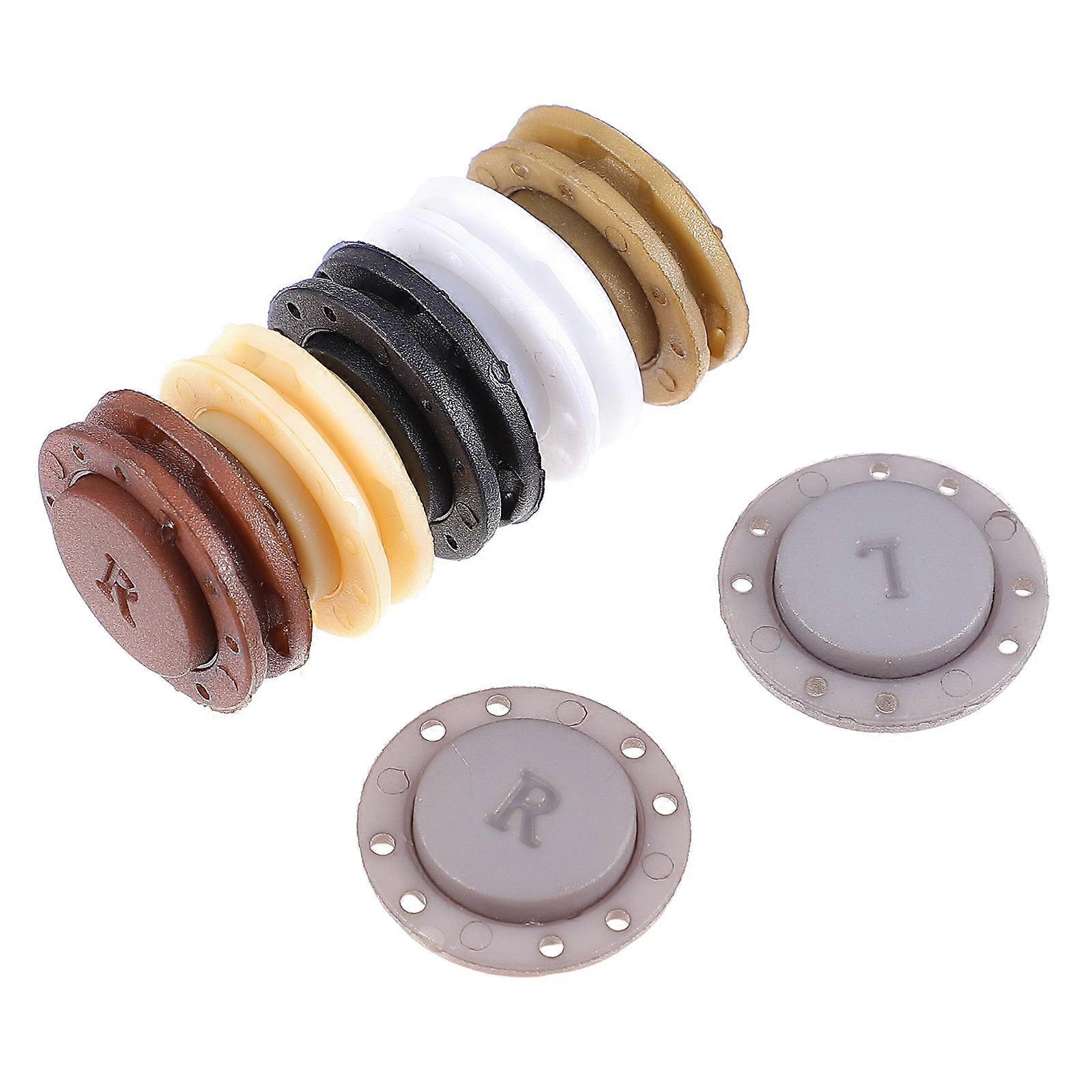 Magnet Buttons Clothing Fasteners Namely Snap Buttons For Craft Making 6Pairs