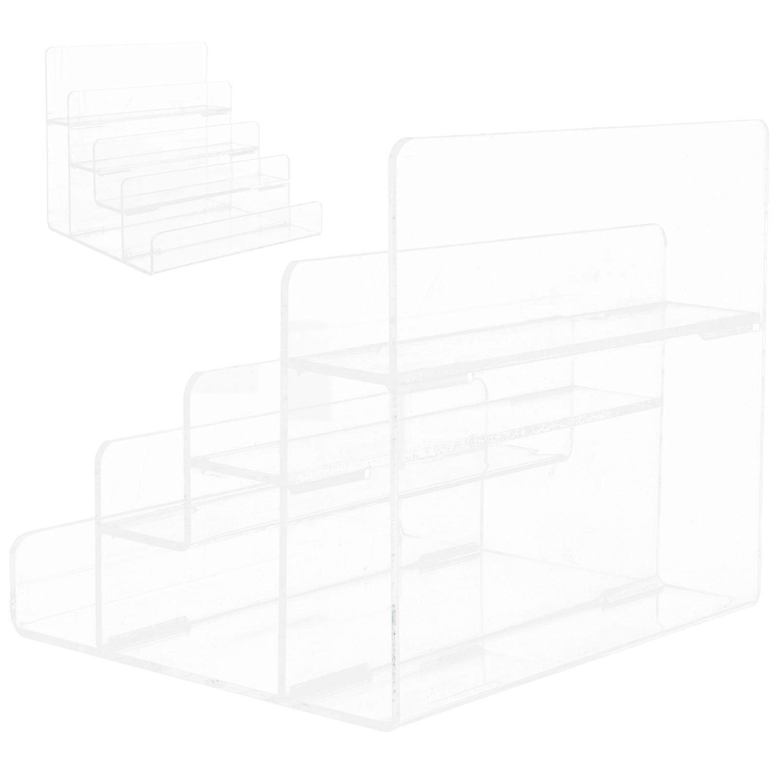 Ladder Shape Multi Display Stand Rack for Wallets, Handbags & Accessories – Transparent Organizer for Design Use, Height & Width Optimized