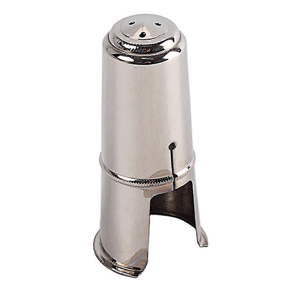 Tenor Saxophone Mouthpiece Cap C53C Size L Silver For Storage 1Pcs