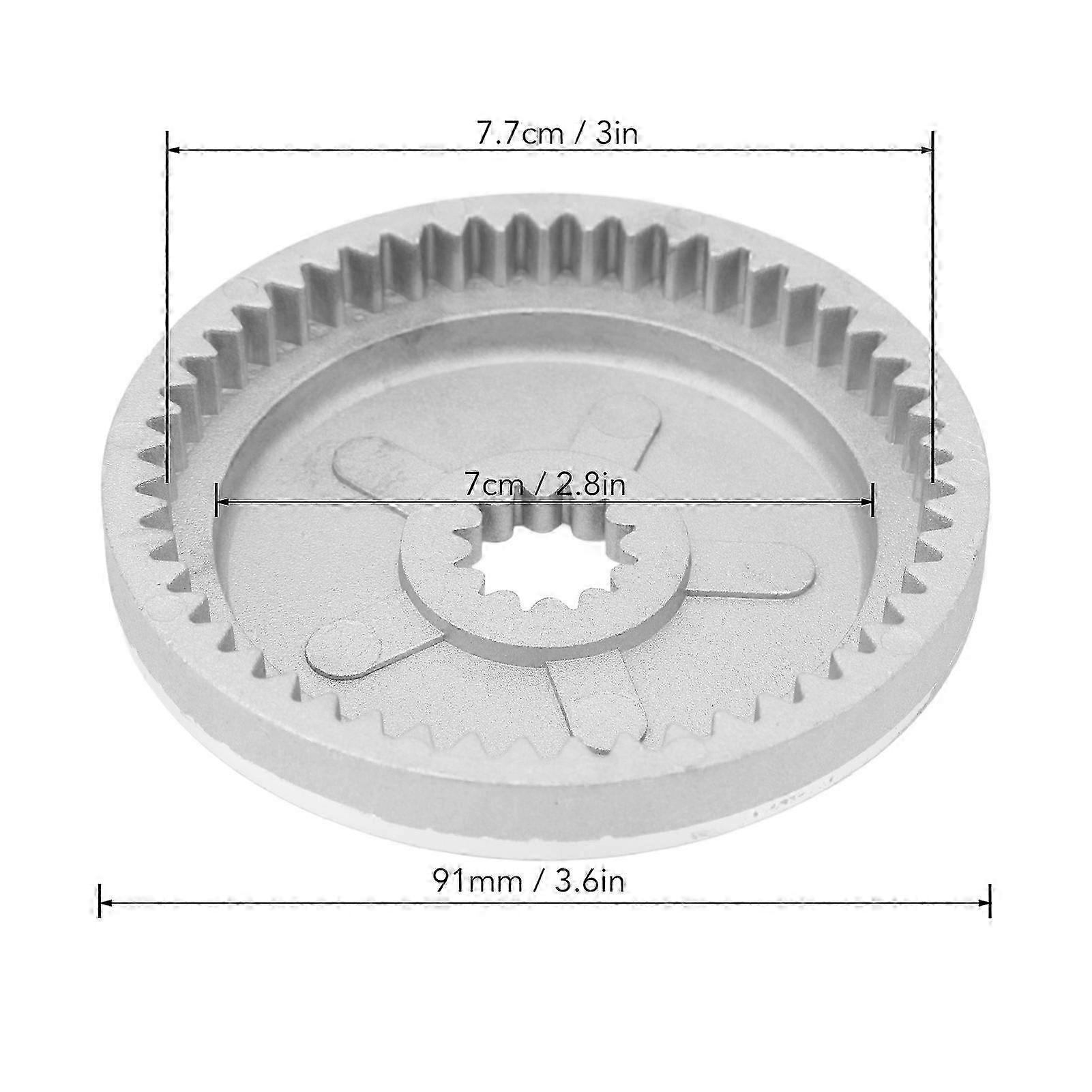 2000-3000lb ATVウインチギア51歯91mmアルミニウム