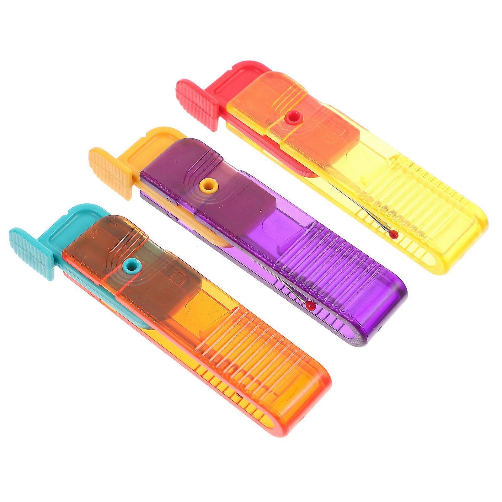 Seam Remover Tool Set For Home Users 7.00X1.70X0.90CM Ergonomic Handle Unpick Seams 3Pcs
