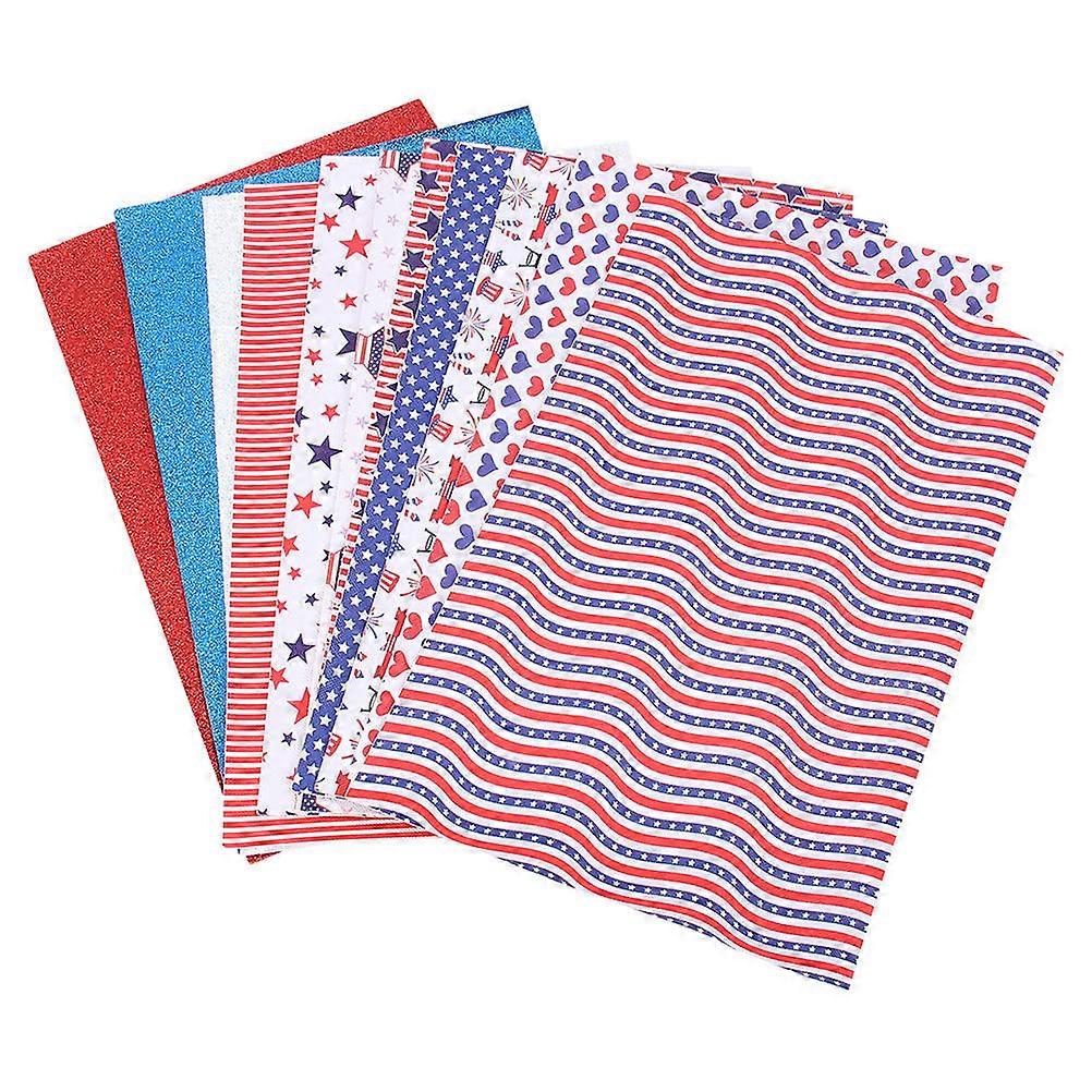 Practical DIY Decoration 11Pcs Creative Leather Fabric Ideal For Craft Enthusiasts Assorted Color Use