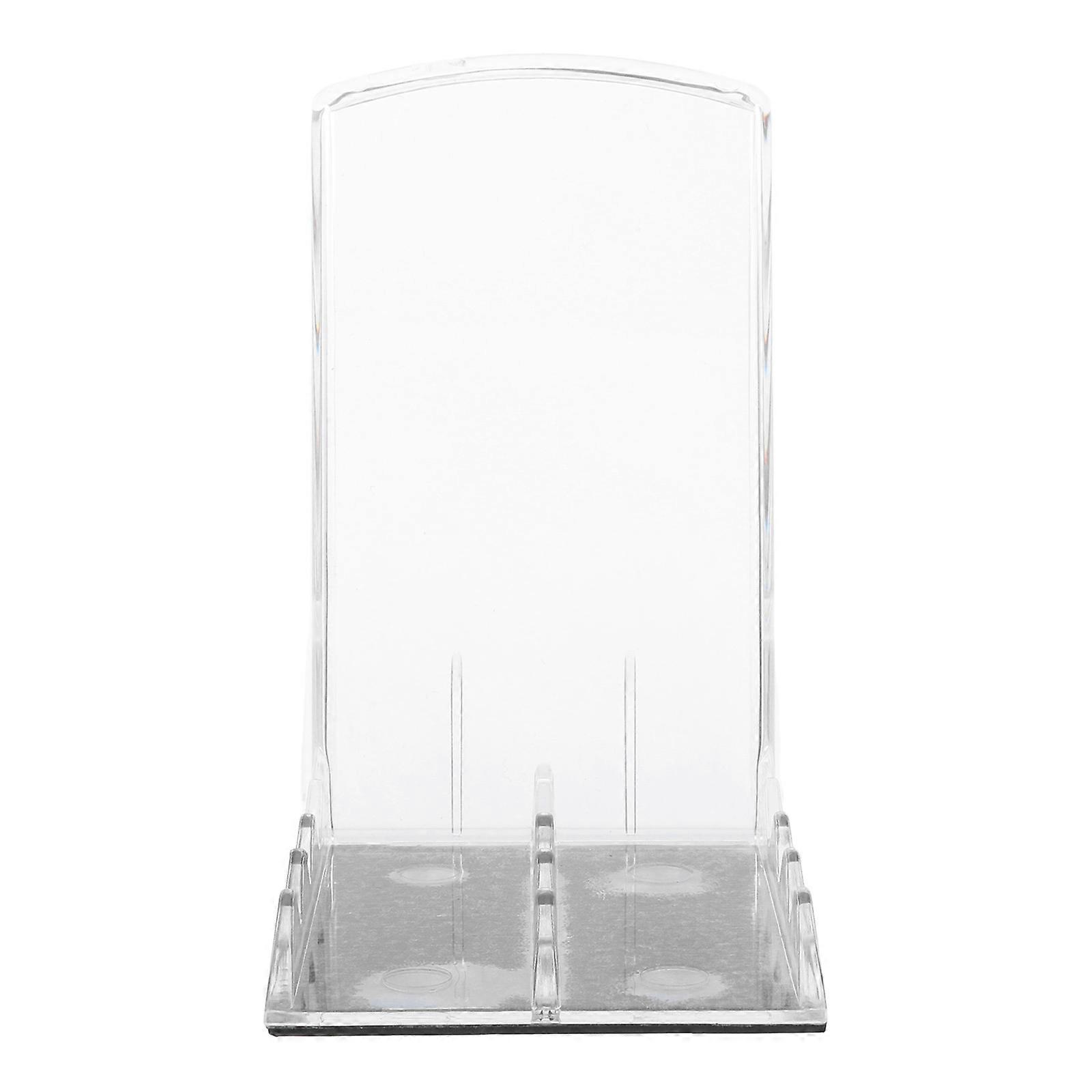 Magnetic Display Stand Retail Shelving Supermarket Use Transparent 11.20X10.20X6.40CM Antitilt Product Display 1Set