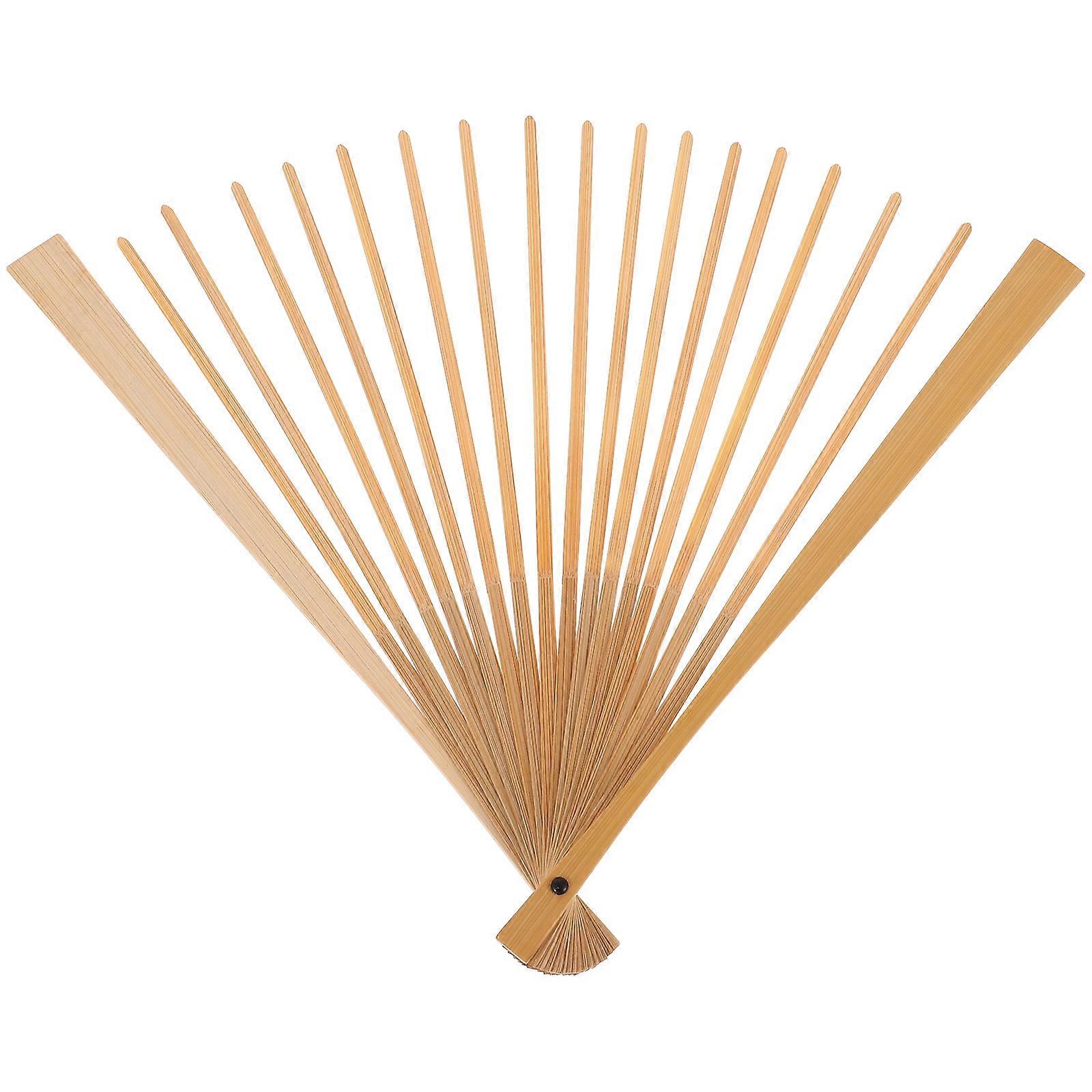 Diy Folding Fan Frame Handwriting Gift Givers Rectangular Traditional Design 1Pack