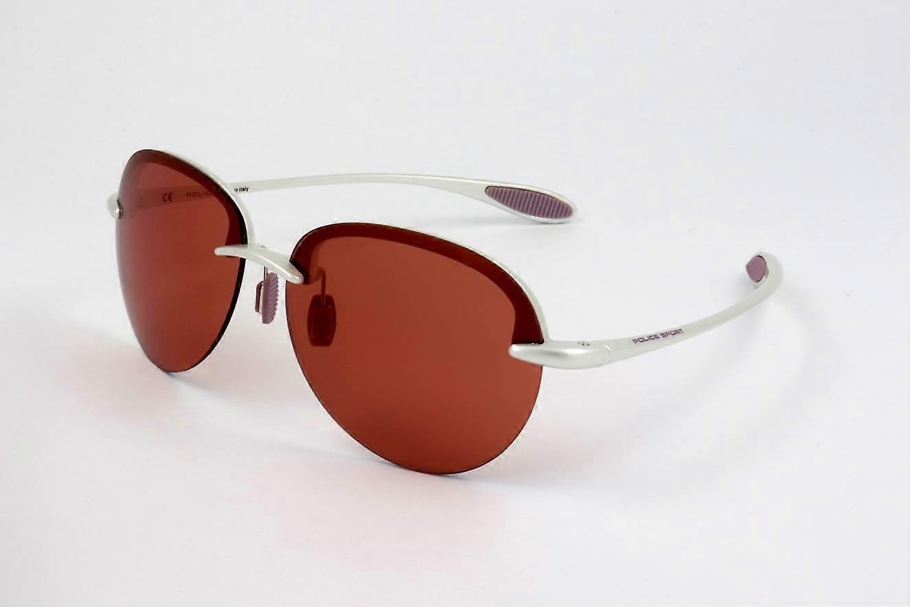 Sunglasses Police SPL302G 7GUX SHINY PEARL WHITE 62/14/140 MAN