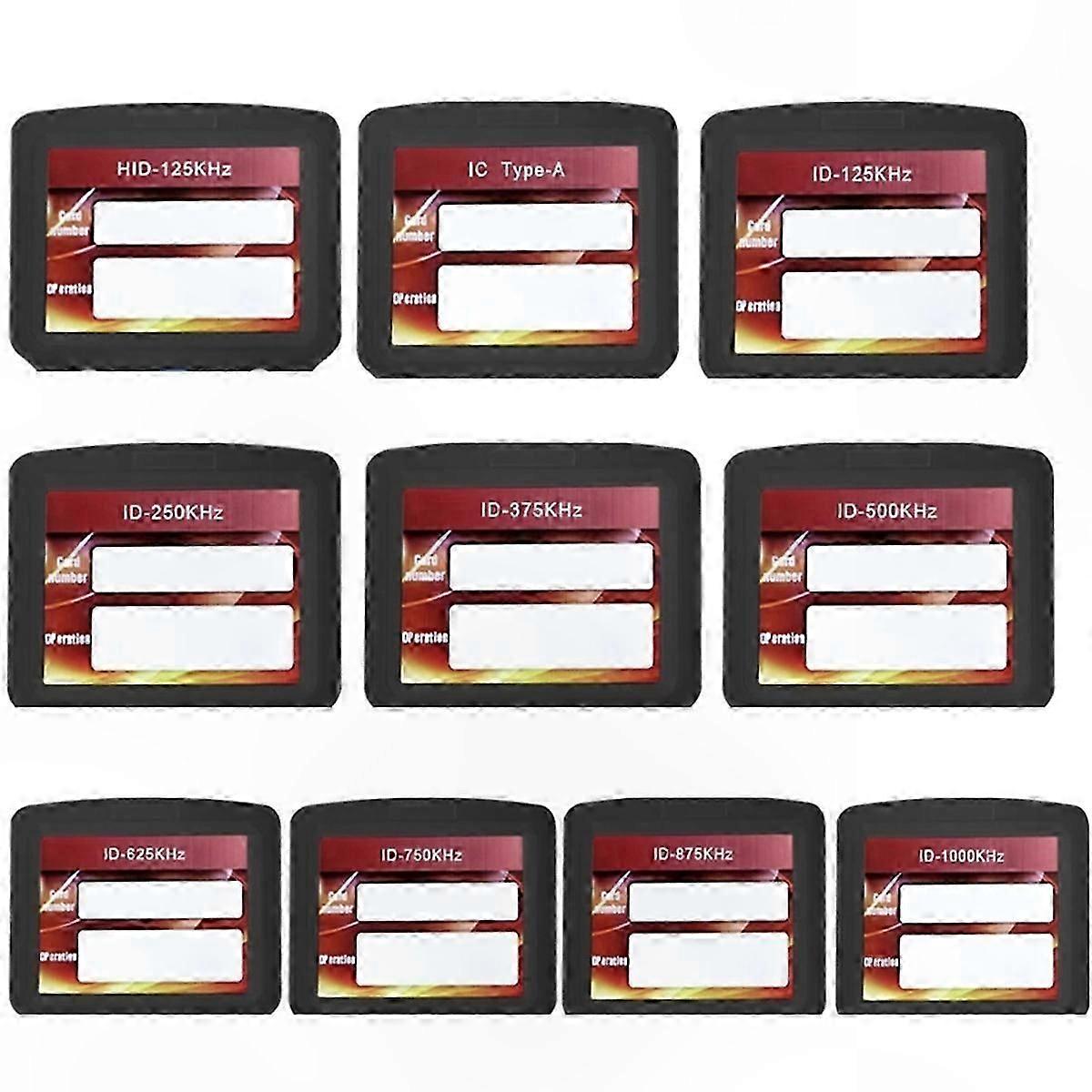 RFID NFC Card Reader Writer Duplicator with 5 UID Keychains for Access Control