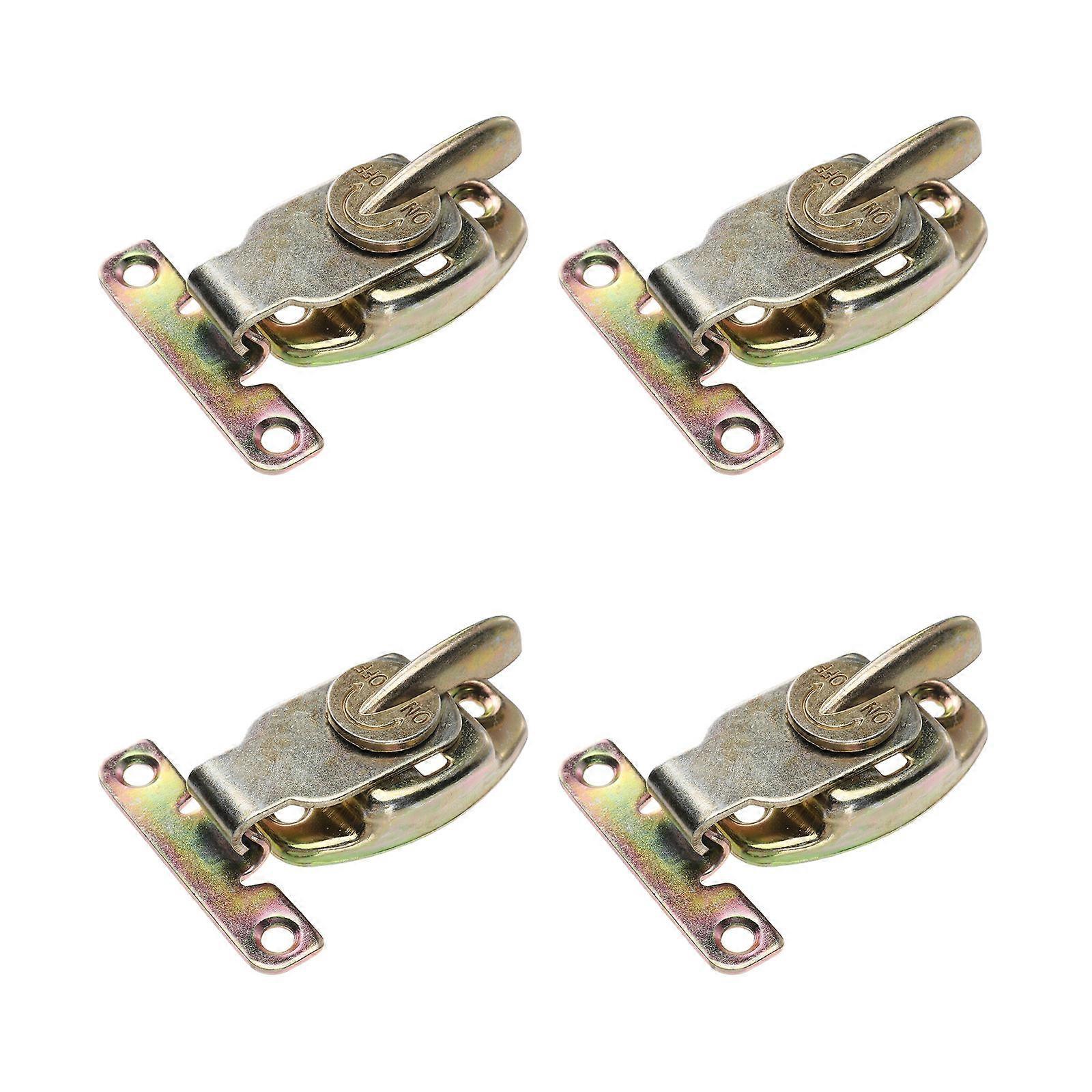 قفل درج معدني ذهبي لباب الخزانة والمكتب مع قوي يناسب معظم الأثاث