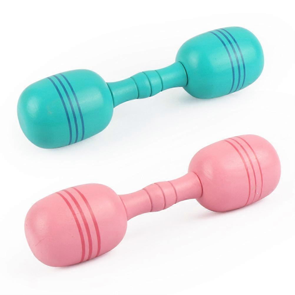 Pink Kids Dumbbell for Playing and Exercise Made of Premium Plastic Ideal Gymnastics Props 300g
