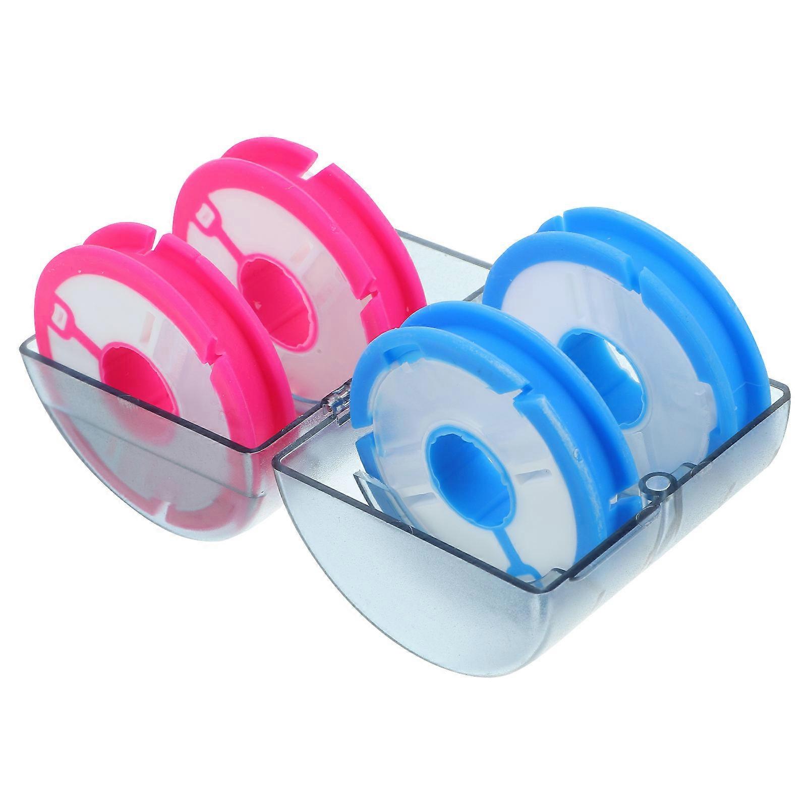 Fishing Line Bobbins Set in Container, Lightweight and Shockproof Design