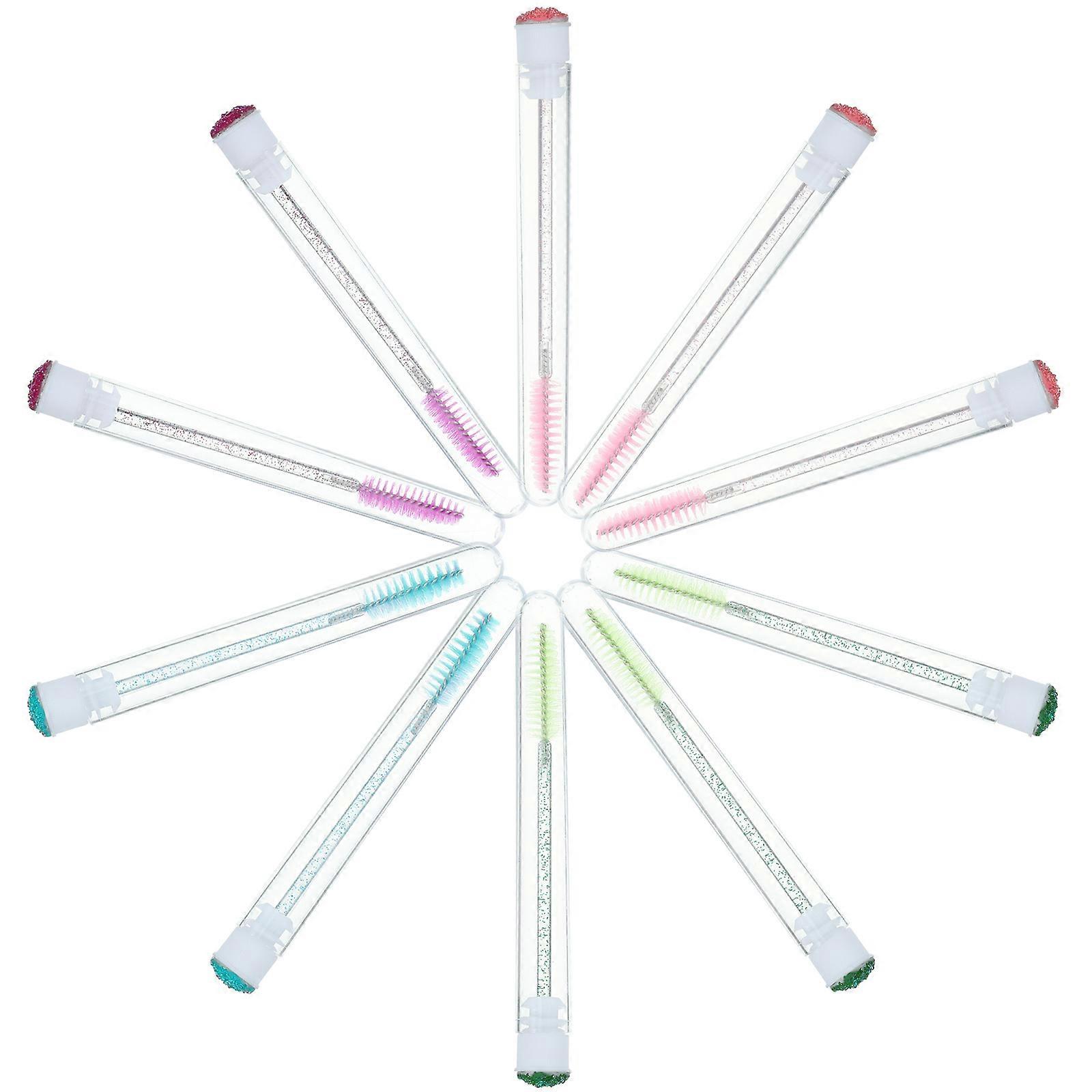 Reusable Mascara Brush Tube with Comb for Neat and Tidy Application