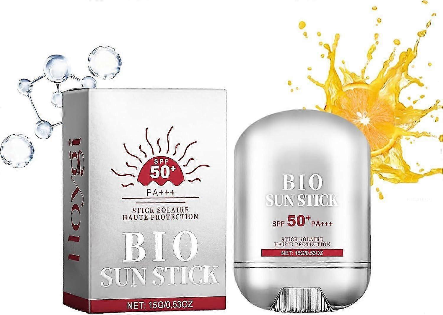 Sunblock Stick ، كريم واقي من الشمس لجسم الوجه ، مقاوم للماء ، حماية فائقة الأشعة فوق البنفسجية ، حماية عالية ، ترطيب ومنعش