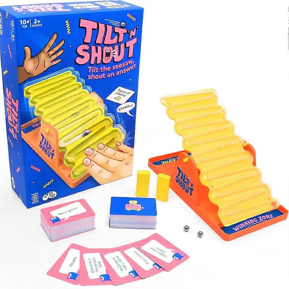 Family Party Game With Tilt The Seesaw 150 Categories, Call Your Answer, For Game Night 1 Piece