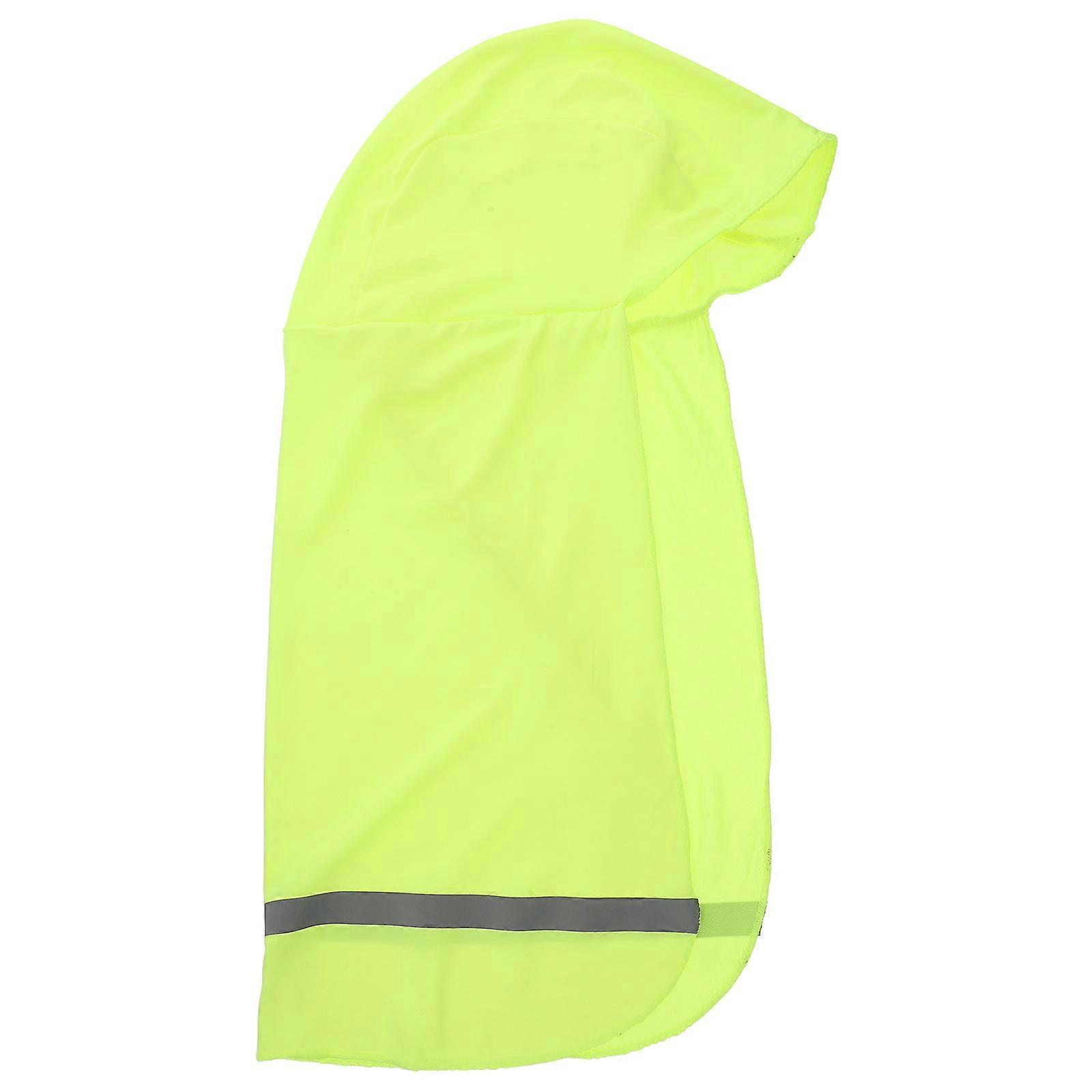 Quick-Dry Hard Hat Neck Shade Accessory For Outdoor Sports Of Cycling Enthusiasts Featuring Reflective Material
