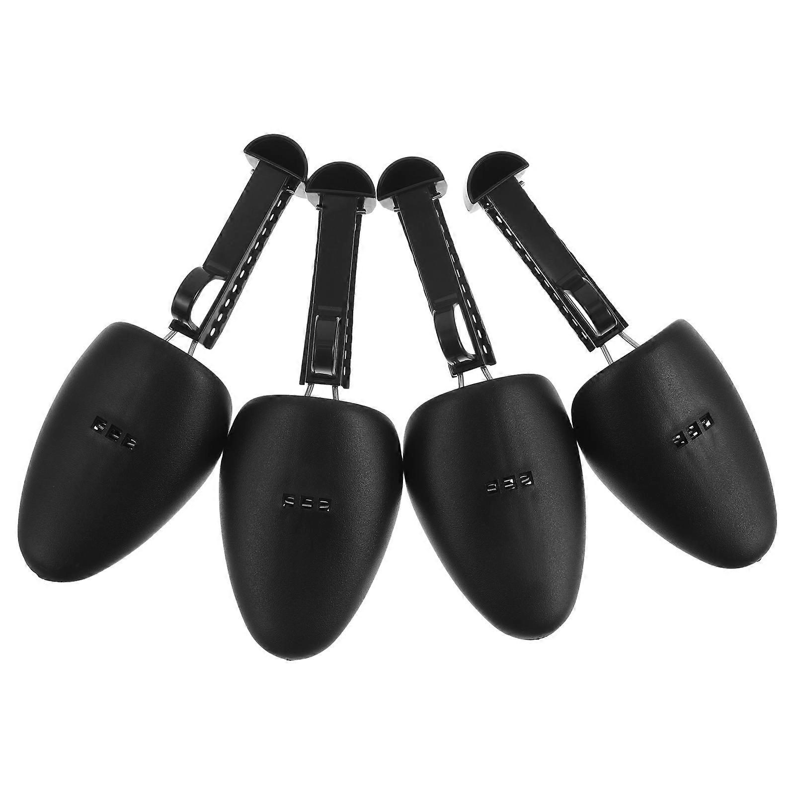 Men's Adjustable Shoe Tree Insert Holders For And Golf Shoes 2 Pairs With Antiwrinkle Shaping And Convenient Use
