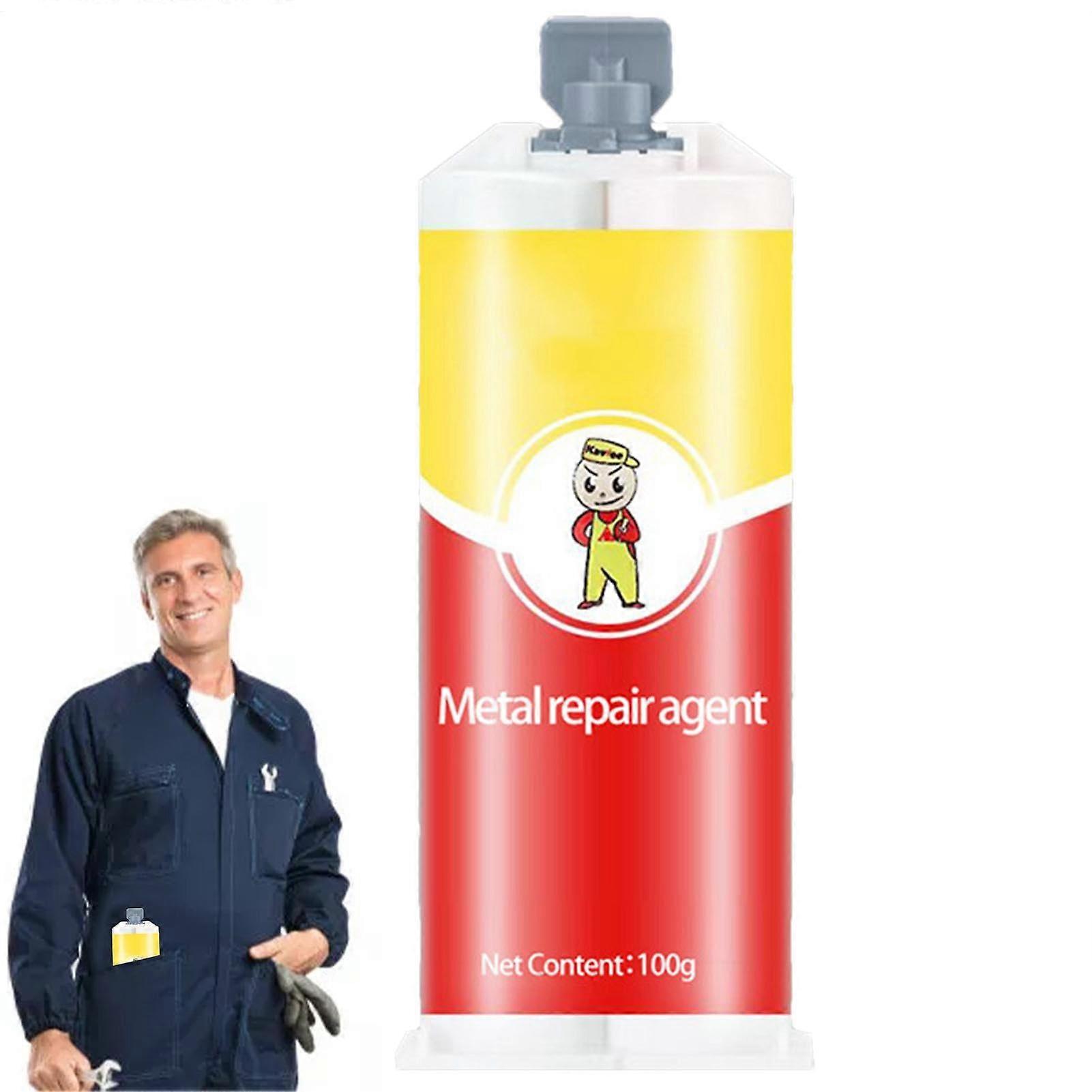 Metal Adhesive for Metal Bonding and Metalworking, Versatile Sealant for Thread Cutting, Shaping, Grinding and Drilling